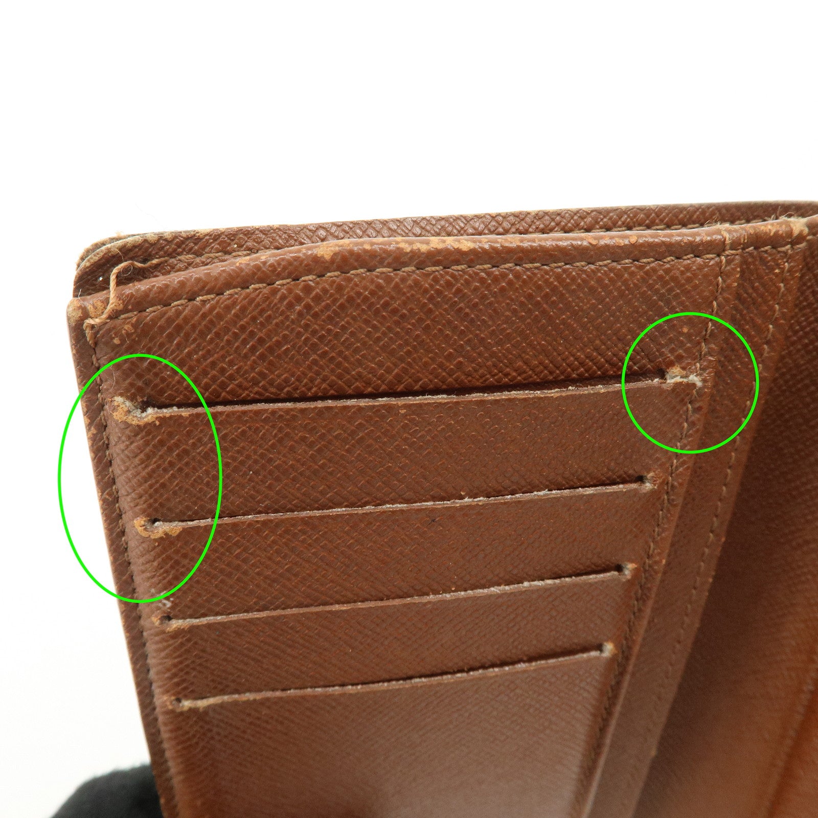 Louis Vuitton Monogram Set of 2 Bi-fold Wallet Brown M61663 Used