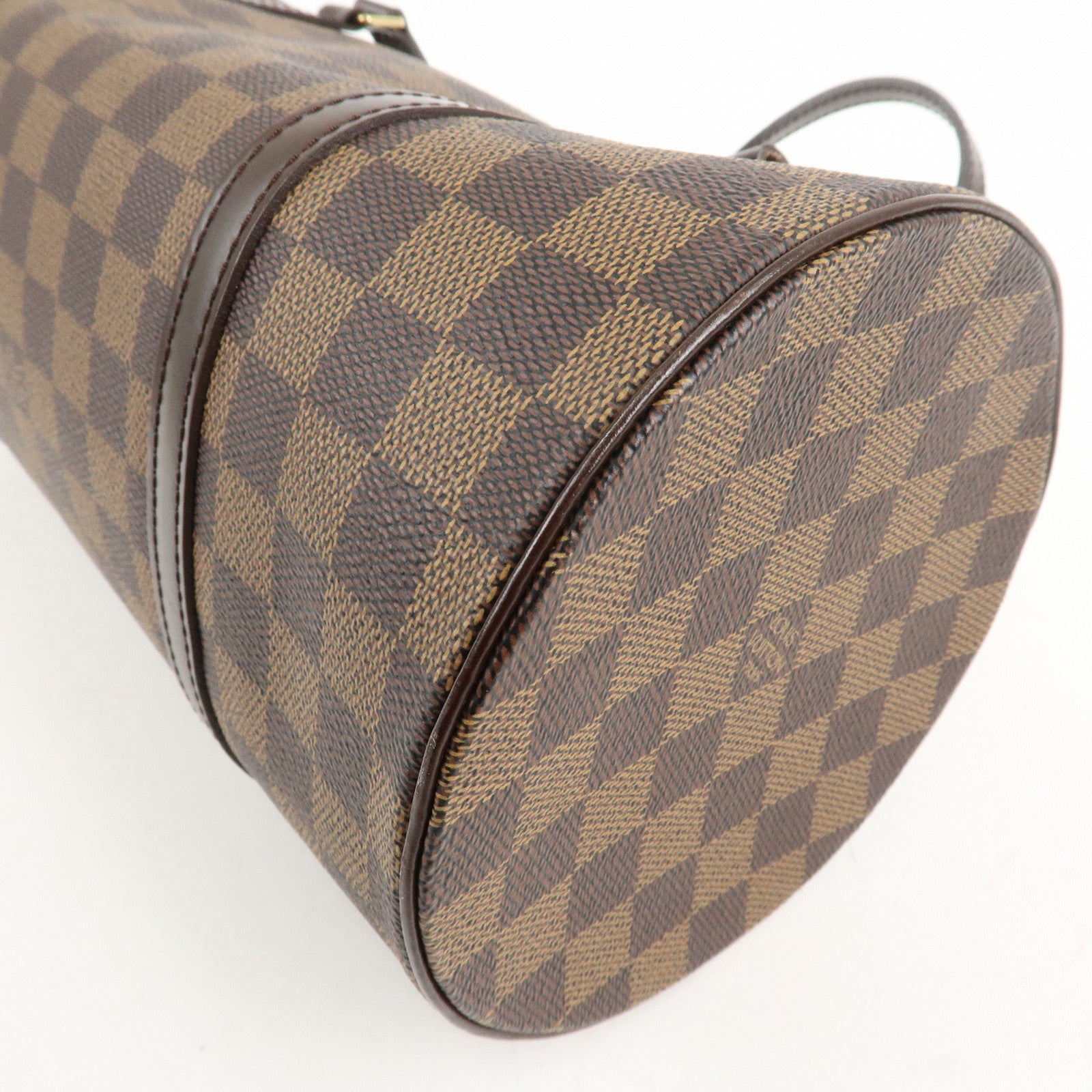 Louis Vuitton Damier Ebene Papillon 30 Hand Bag Brown N51303