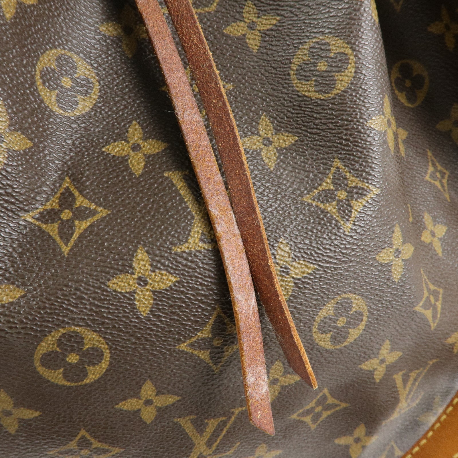 Louis Vuitton Monogram Petit Noe Shoulder Bag Brown M42226