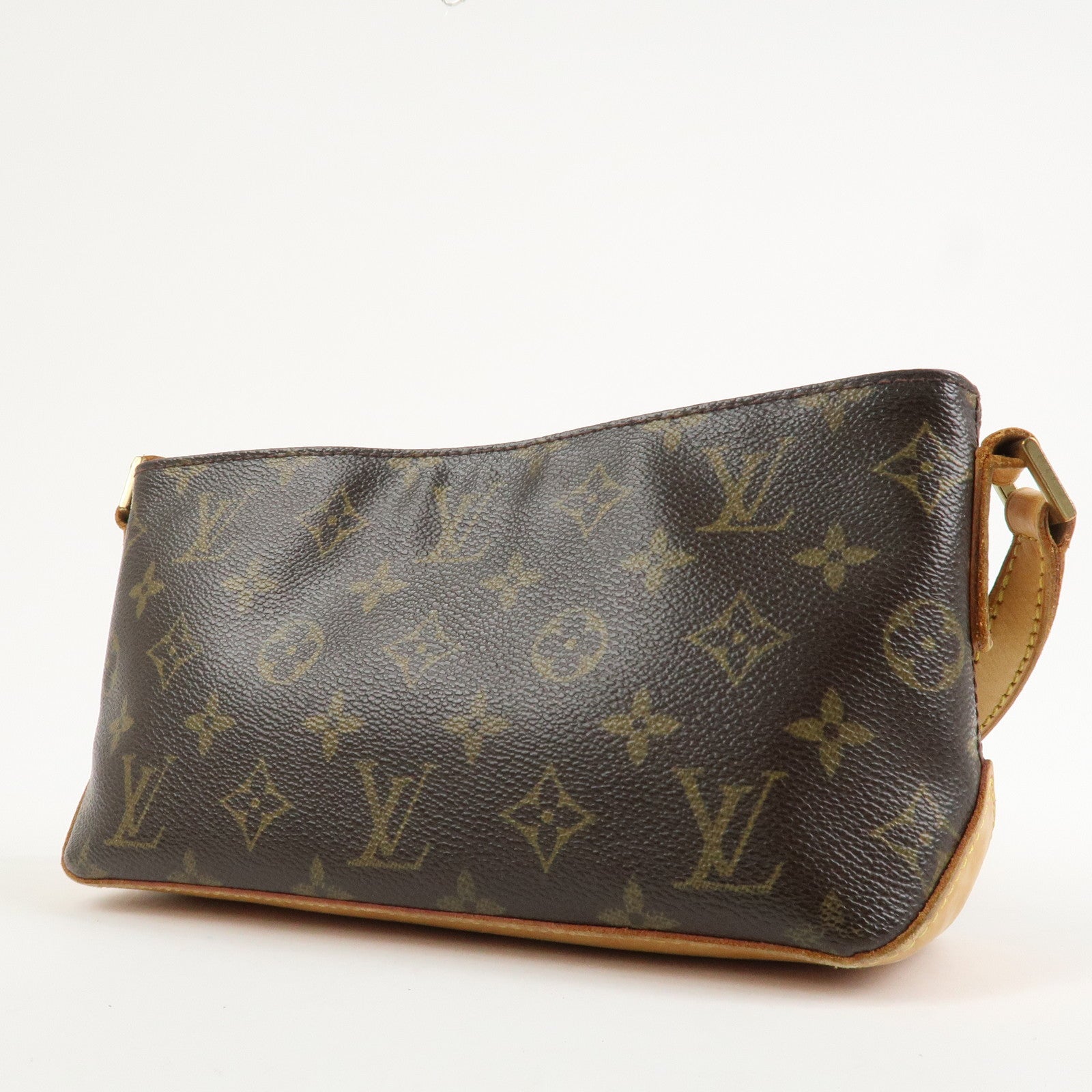 Louis Vuitton Monogram Trotteur Shoulder Bag Brown M51240