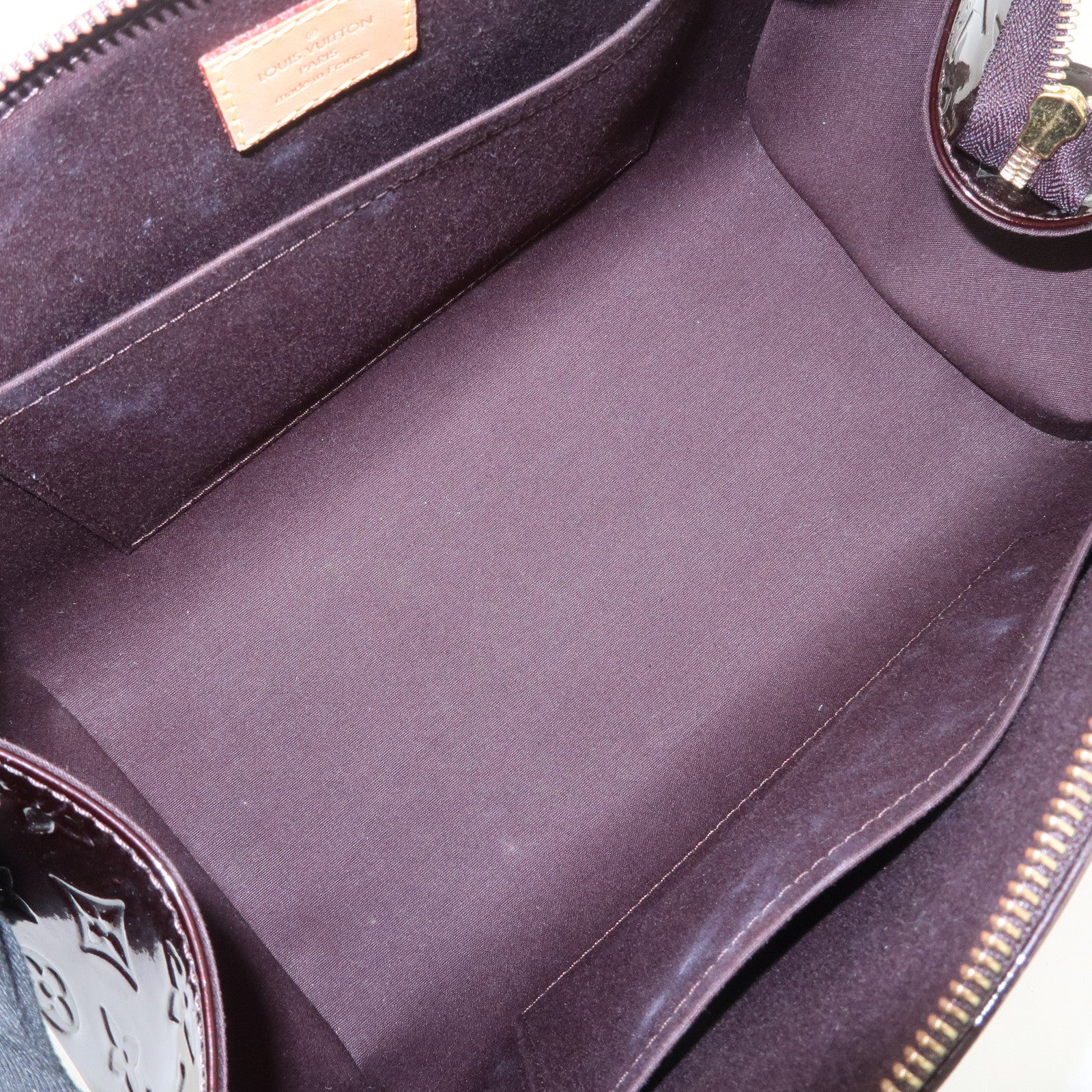 Louis Vuitton Monogram Vernis Leather Sherwood PM Hand Bag M91493