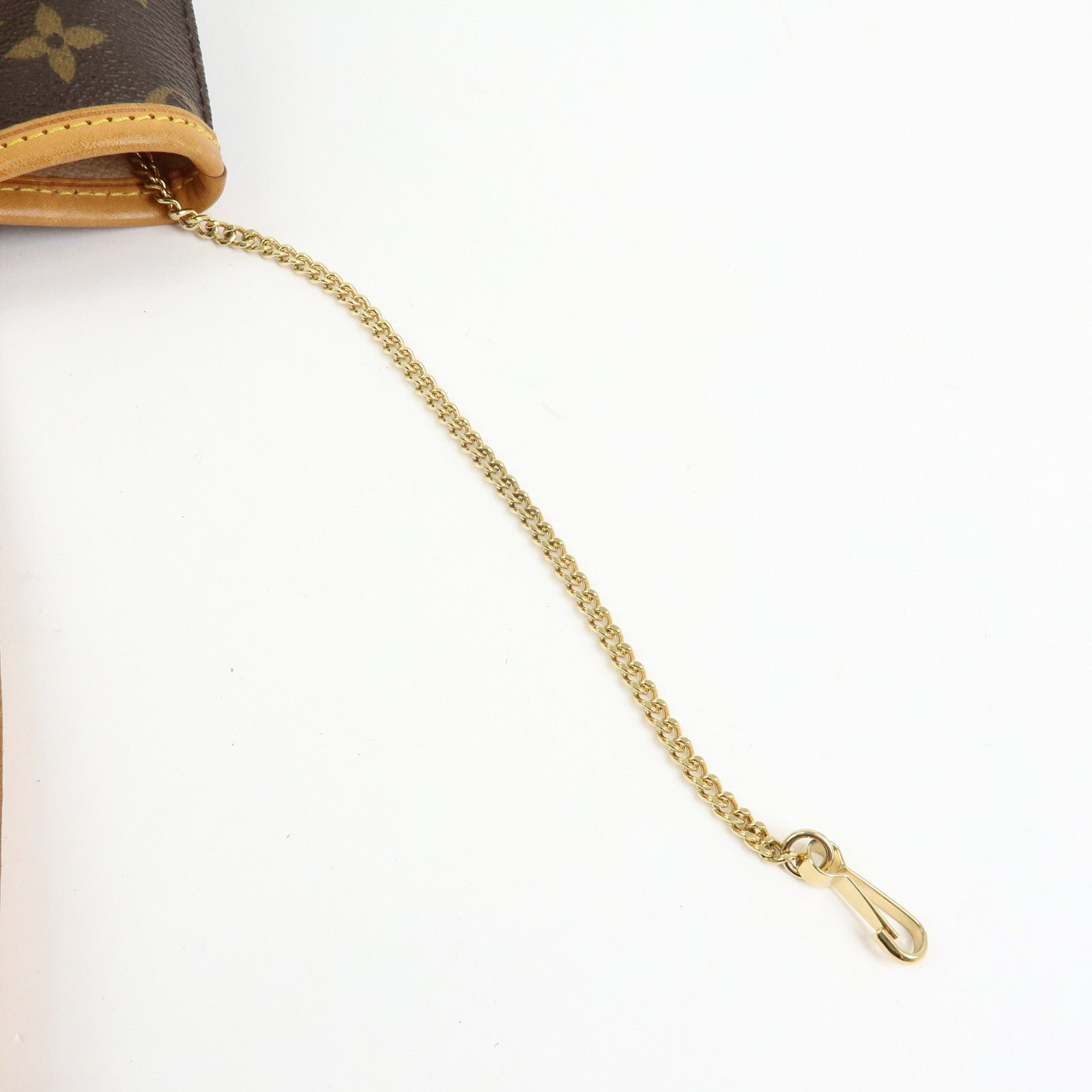 Louis Vuitton Monogram Canvas Bucket PM Hand Bag Brown M42238