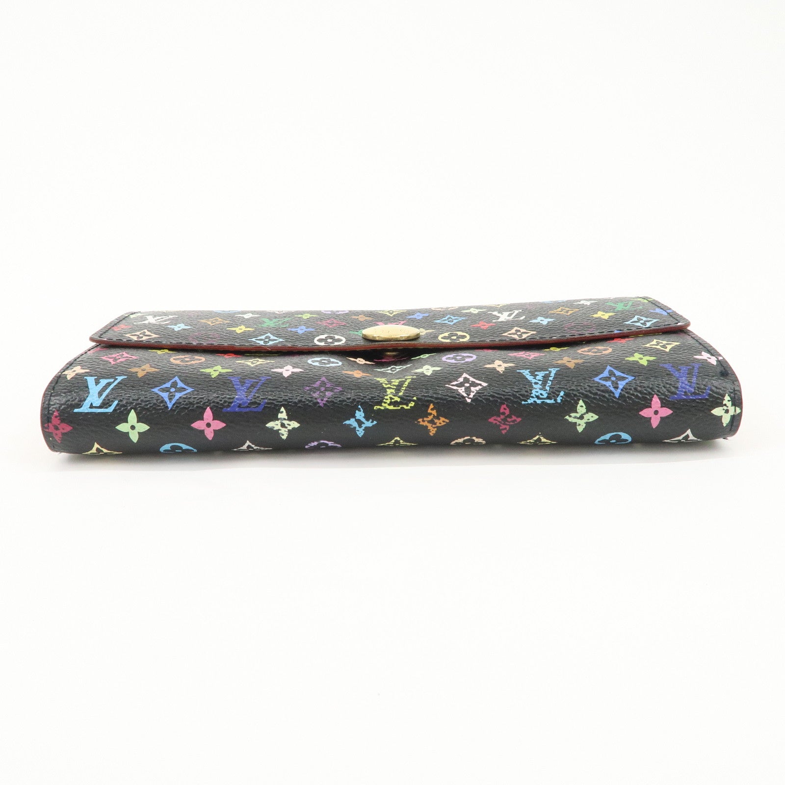 Louis Vuitton Monogram Multicolor Portefeuille Sarah Wallet M9353