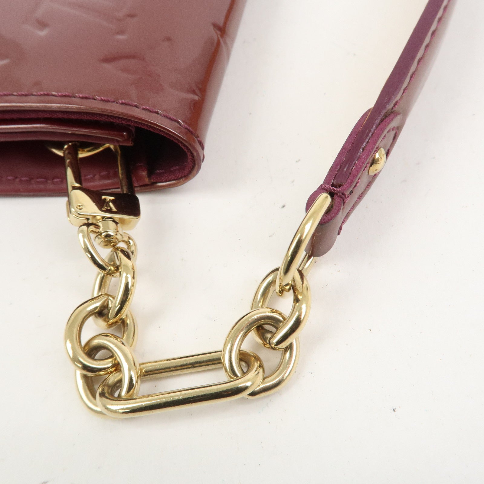 Louis Vuitton Monogram Vernis Sunset Boulevard Hand Bag M93571