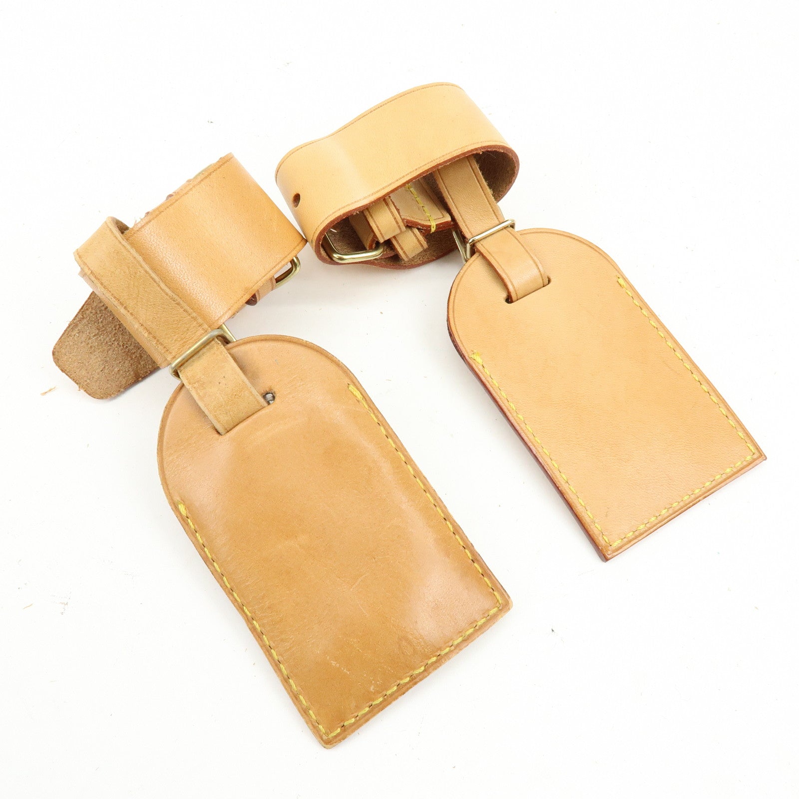 Louis Vuitton Set of 10 Leather Name Tag & Poignet
