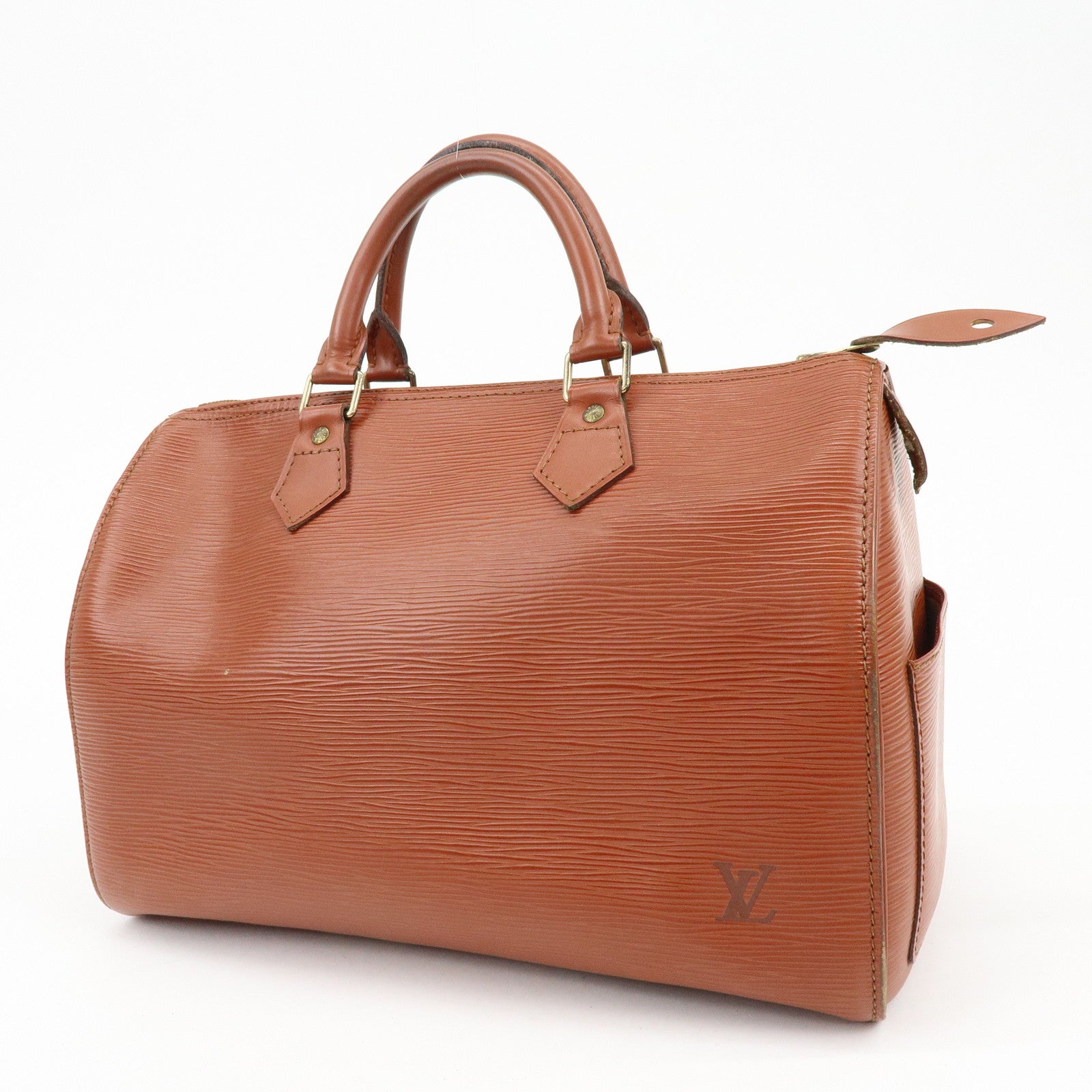Louis Vuitton Epi Speedy 30 Hand Boston Bag Kenya Brown M43003