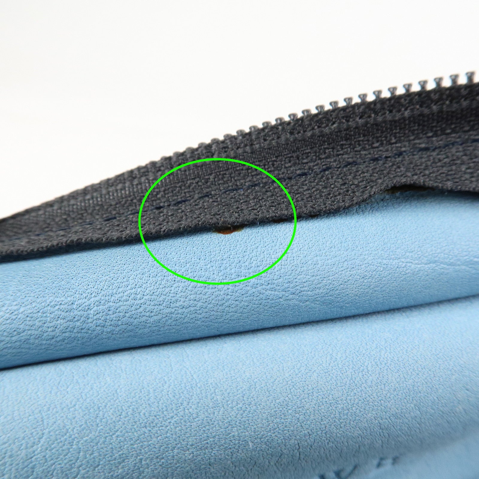 LOEWE Anagram Suede Leather Amazona 28 Hand Bag Blue