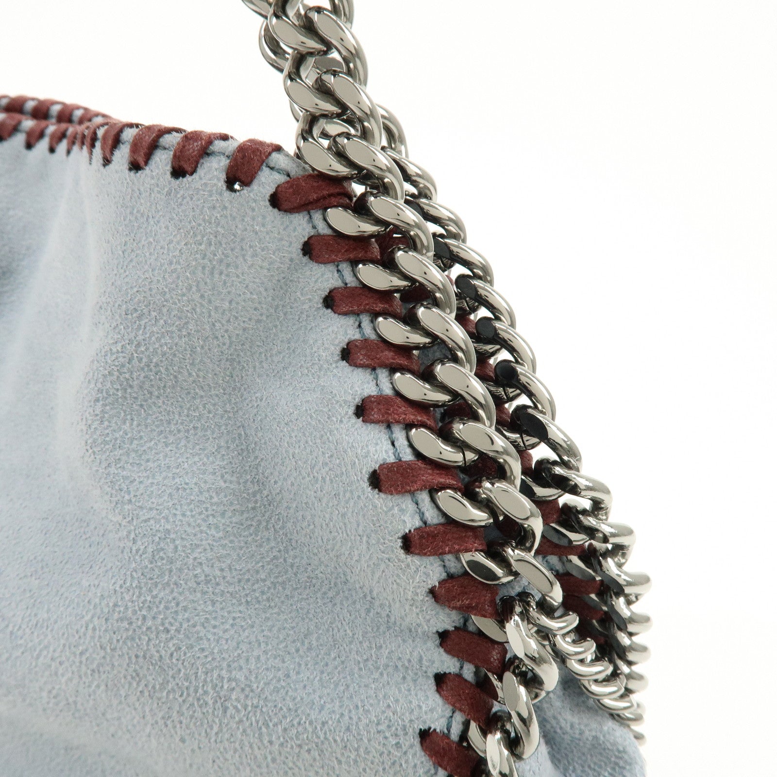 STELLA MCCARTNEY Falabella Tiny Faux Leather 2Way Bag Blue 371223