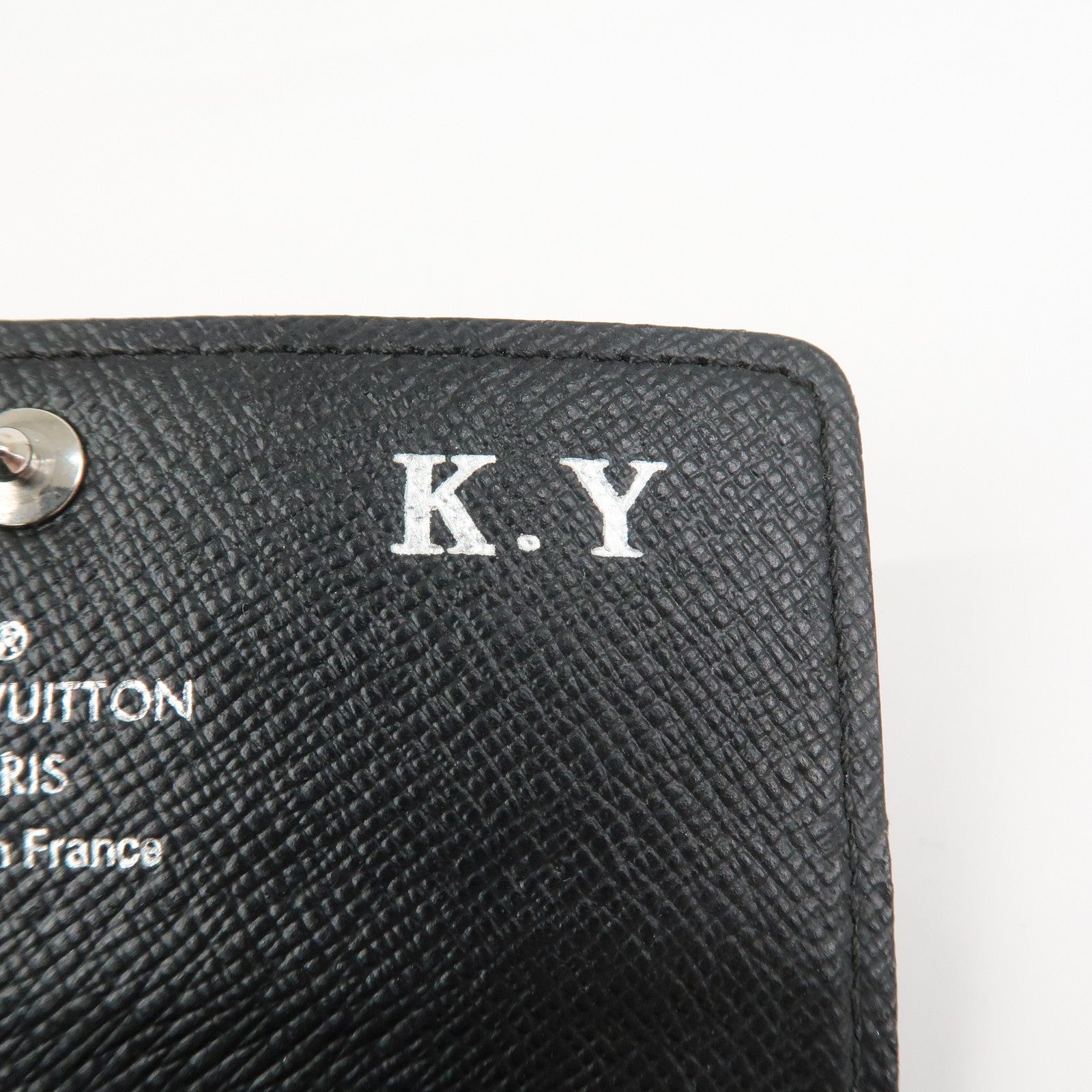 Louis Vuitton Damier Graphite Multicle 6 Key Case Gray Black N62662