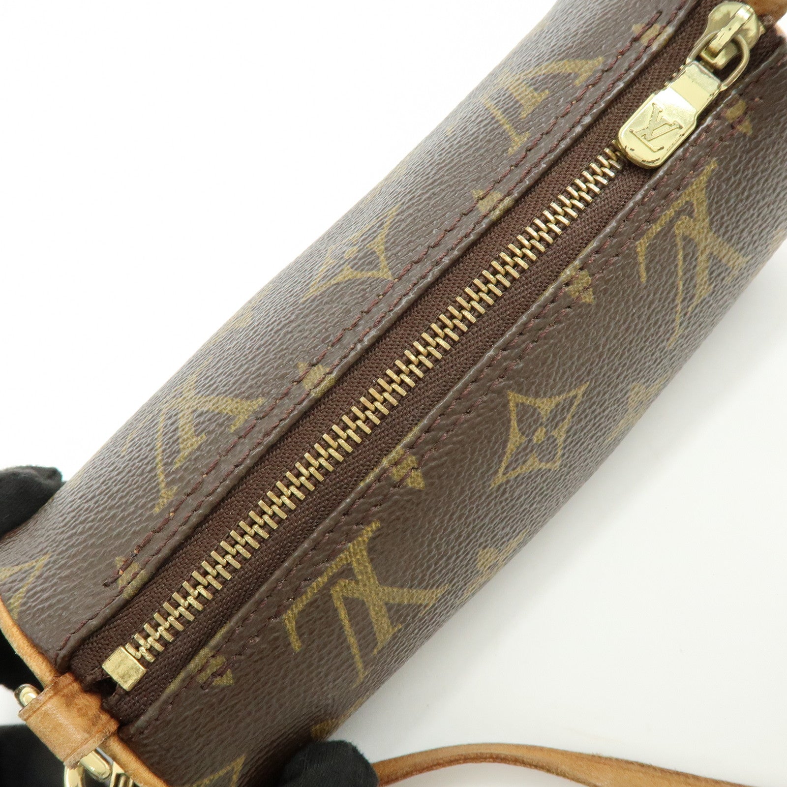 Louis Vuitton Monogram Mini Pouch for Papillon Bag Brown