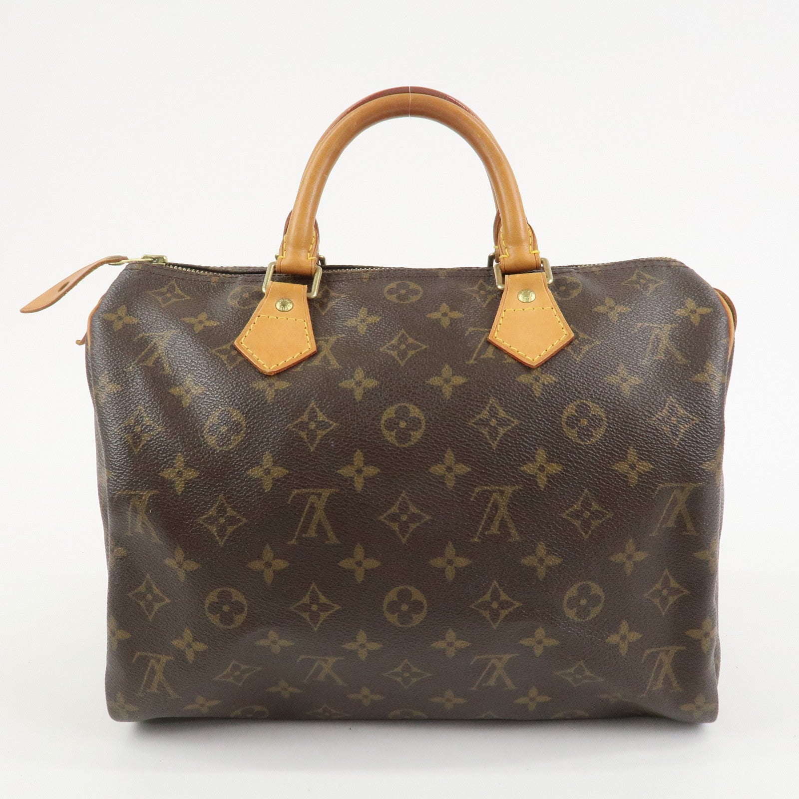 Louis Vuitton Monogram Speedy 30 Boston Bag Hand Bag Brown M41526