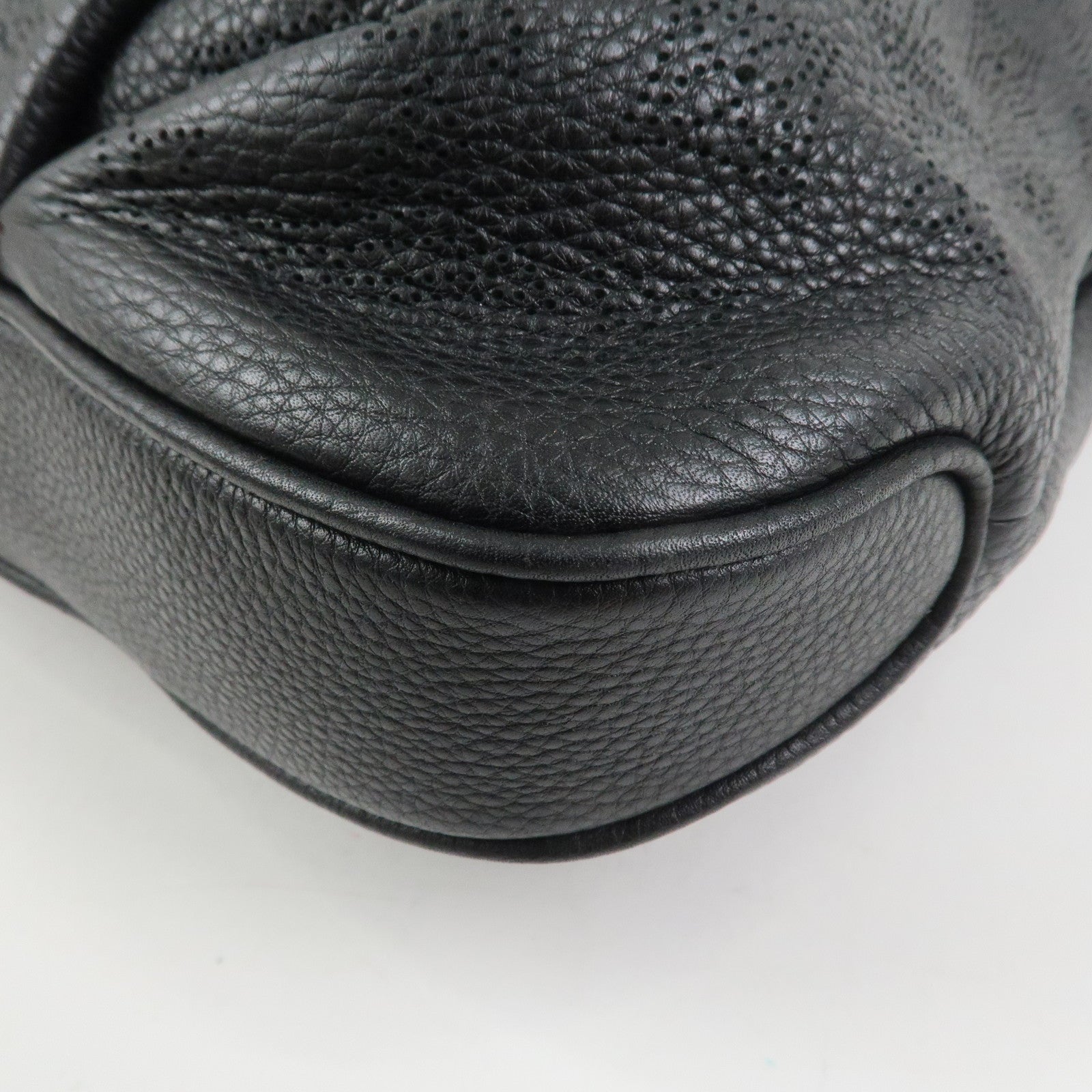 Louis Vuitton Monogram Mahina Leather 2Way Shoulder Bag Noir M93987