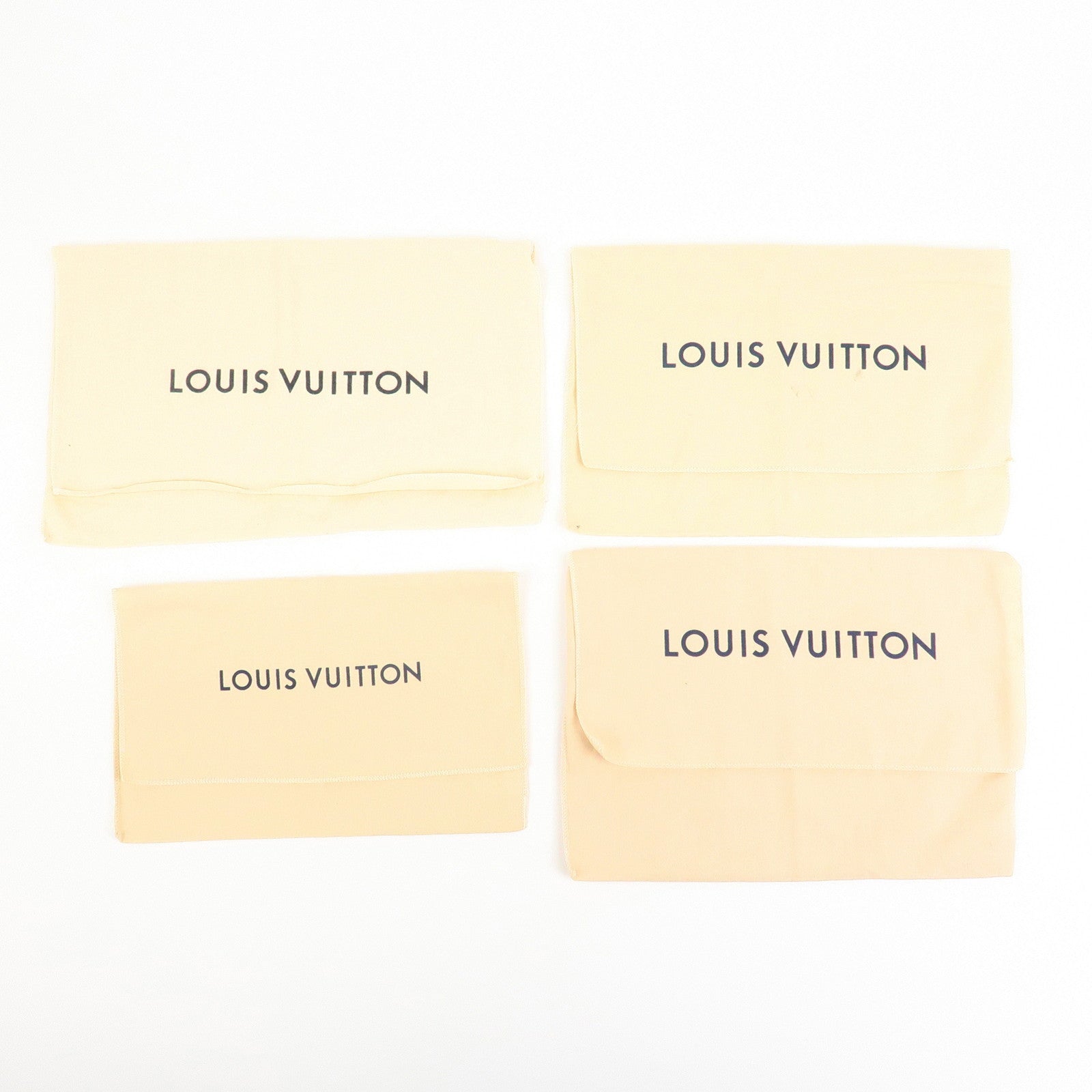 Louis Vuitton Set of 15 Dust Bag Storage Bag Flap Drawstring Style