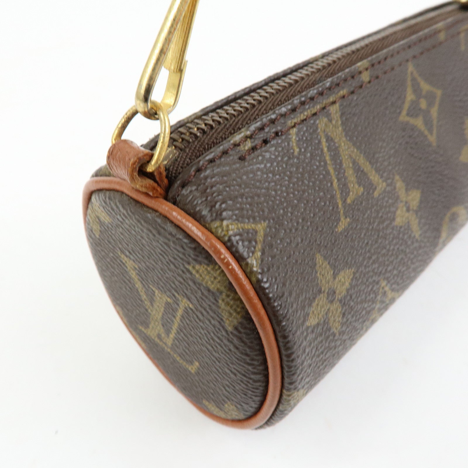Louis Vuitton Monogram Canvas Mini Pouch for Papillon Bag Brown