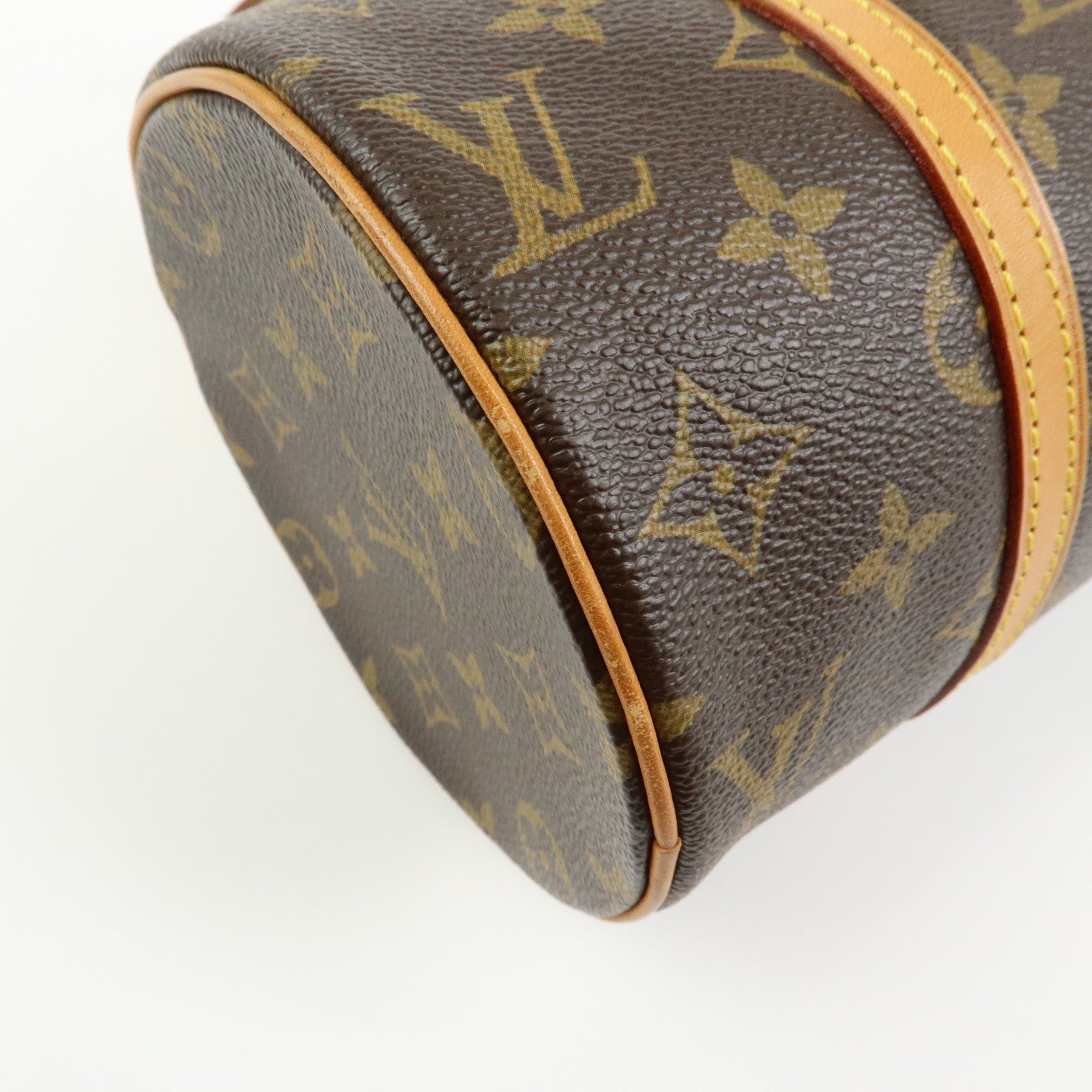 Louis Vuitton Monogram Papillon 26 Hand Bag Brown M51386