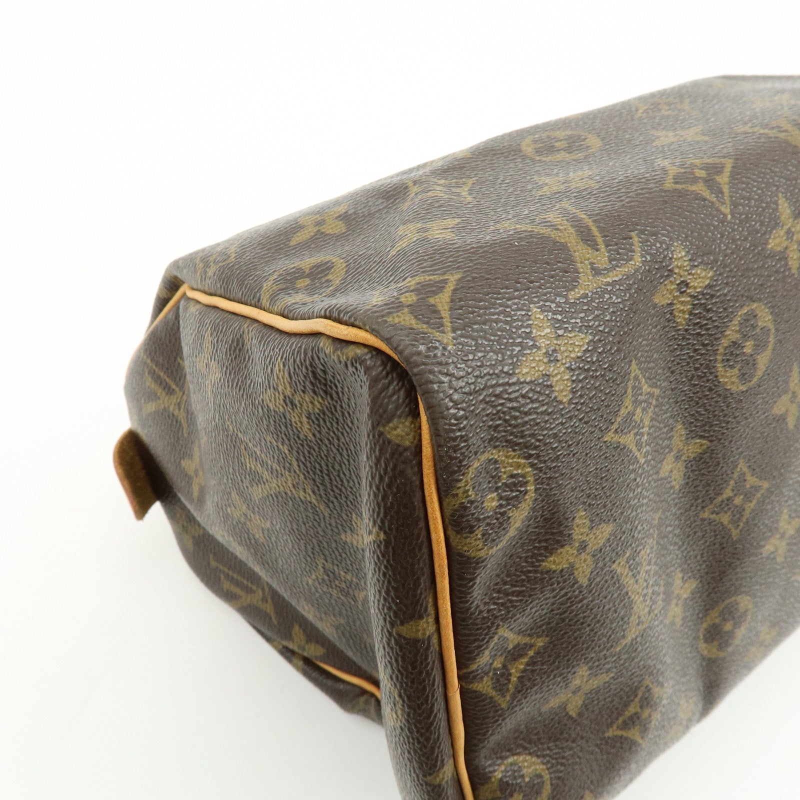 Louis Vuitton Monogram Speedy 25 Boston Bag Hand Bag Brown M41528