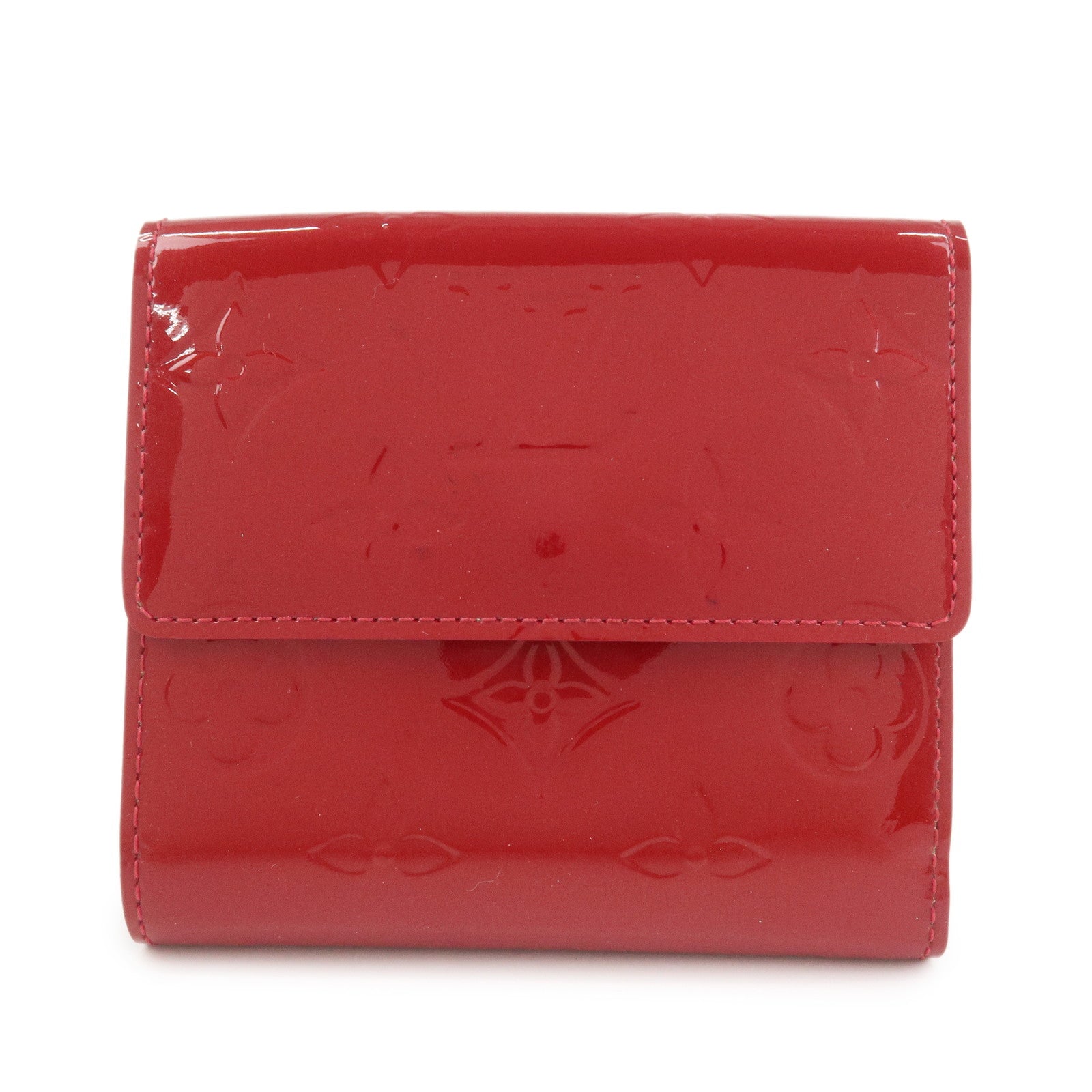 Louis Vuitton Vernis Porte Monnaie Billets Cartes de Credit M91982