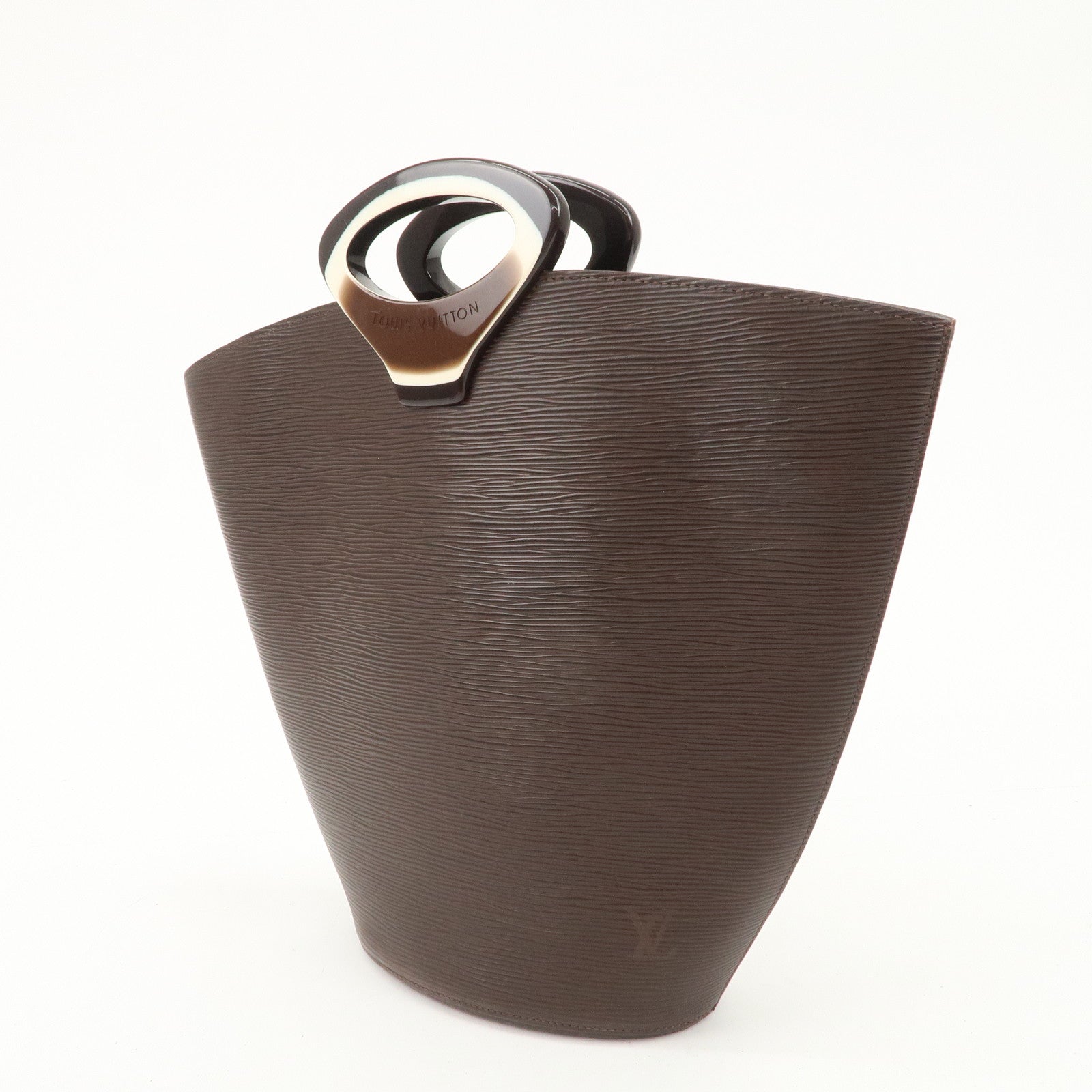 Louis Vuitton Epi Leather Noctambule Hand Bag Mocha M5452D Used