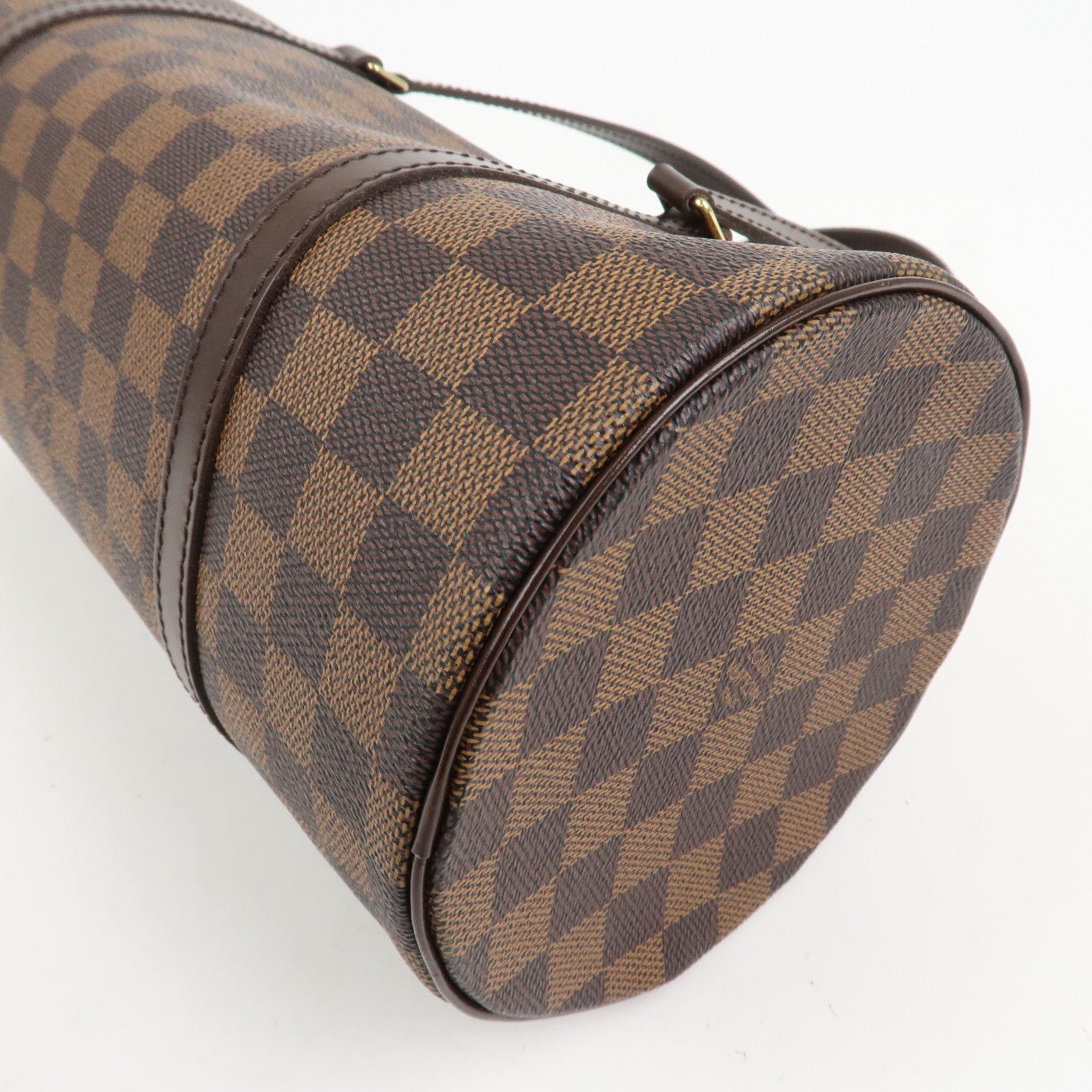 Louis Vuitton Damier Ebene Papillon 30 Hand Bag Brown N51303
