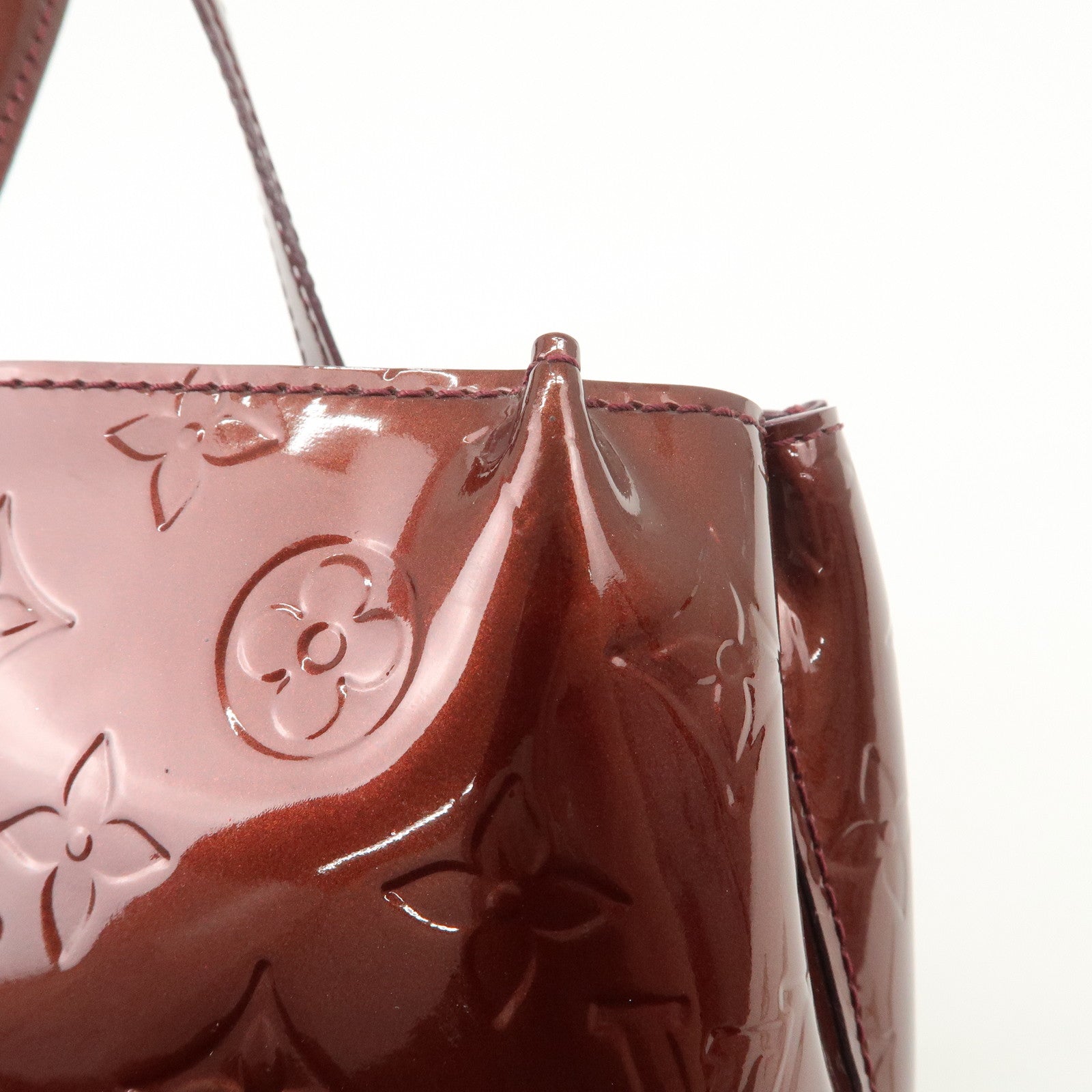Louis Vuitton Monogram Vernis Wilshire PM Rouge Faurviste M91644 Used