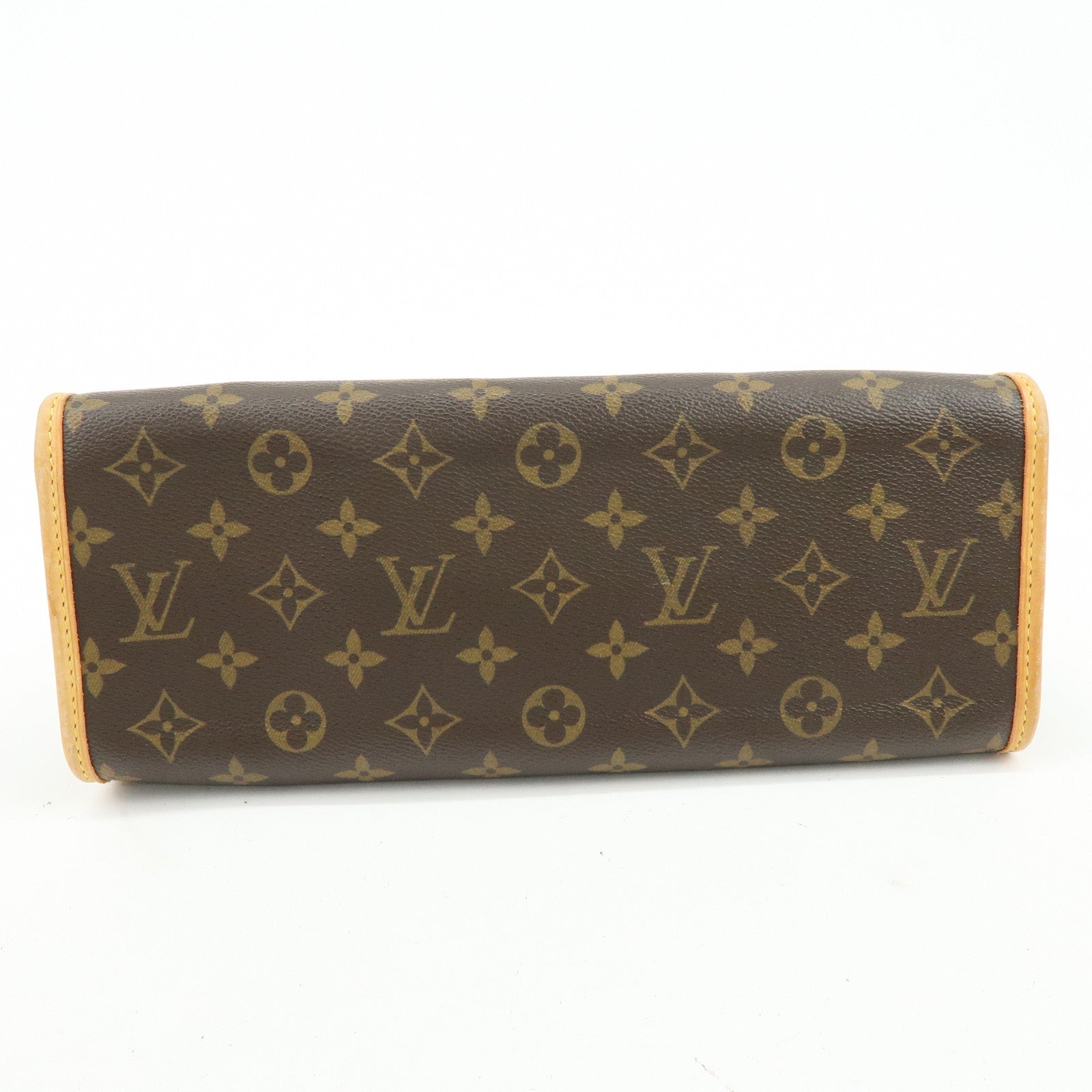 Louis Vuitton Monogram Canvas Popincourt Hand Bag Brown M40009