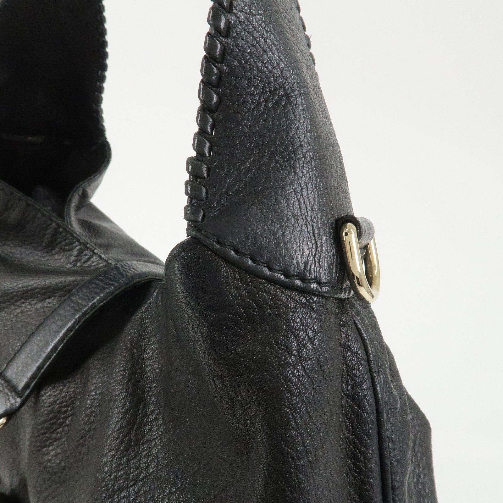 GUCCI New Jackie Bamboo Leather 2WAY Bag Shoulder Bag 223929