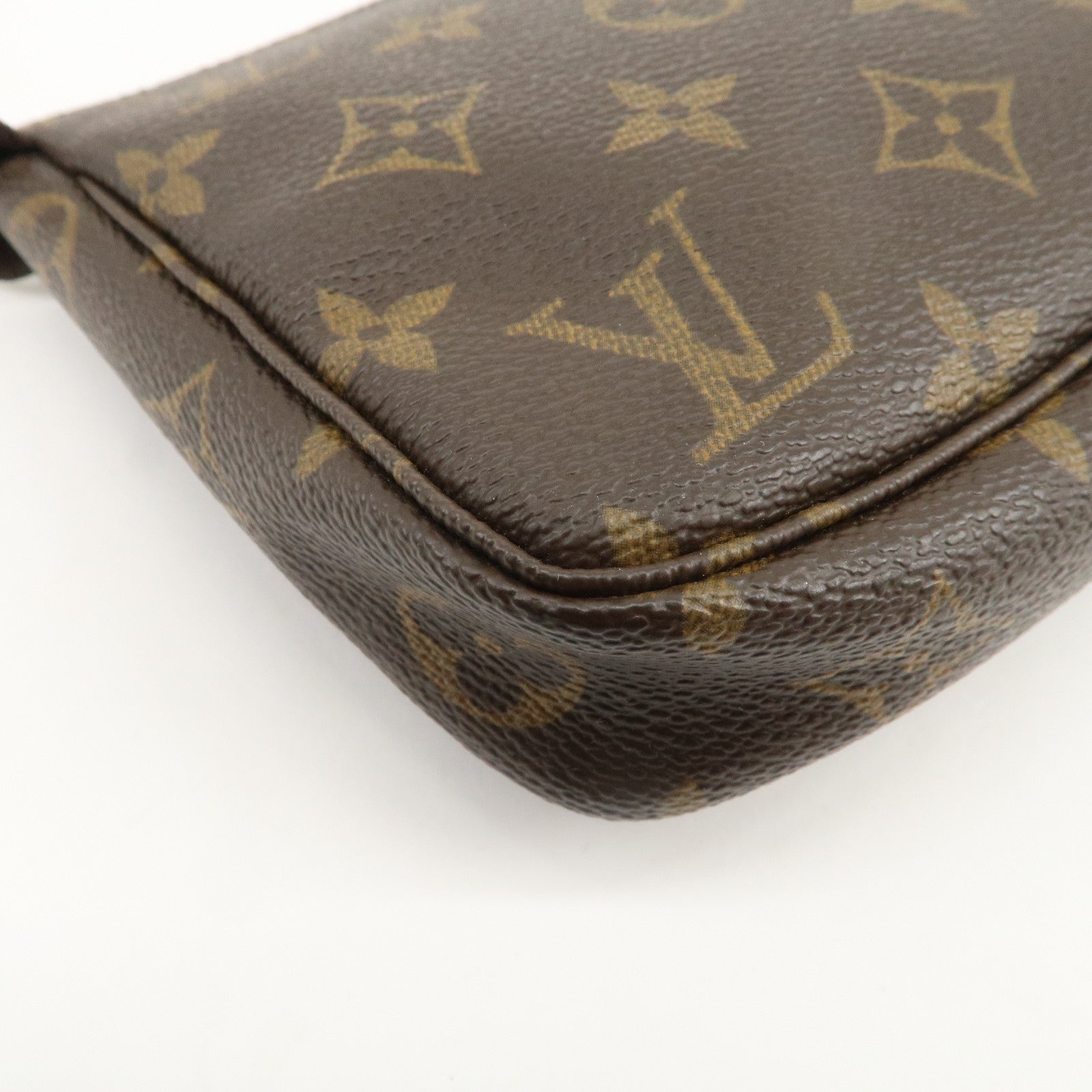 Louis Vuitton Monogram Pochette Accessoires Pouch Hand Bag M51980