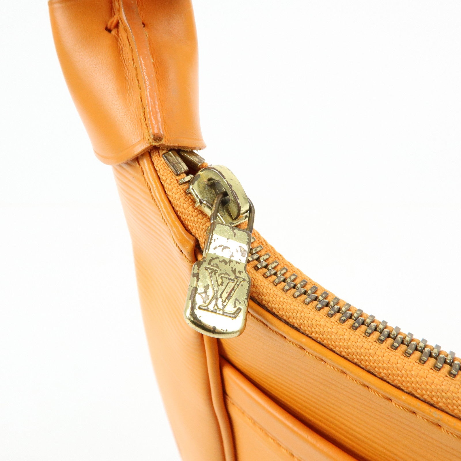 Louis Vuitton Epi Leather Matsy Shoulder Bag Mandarin Orange M5897H