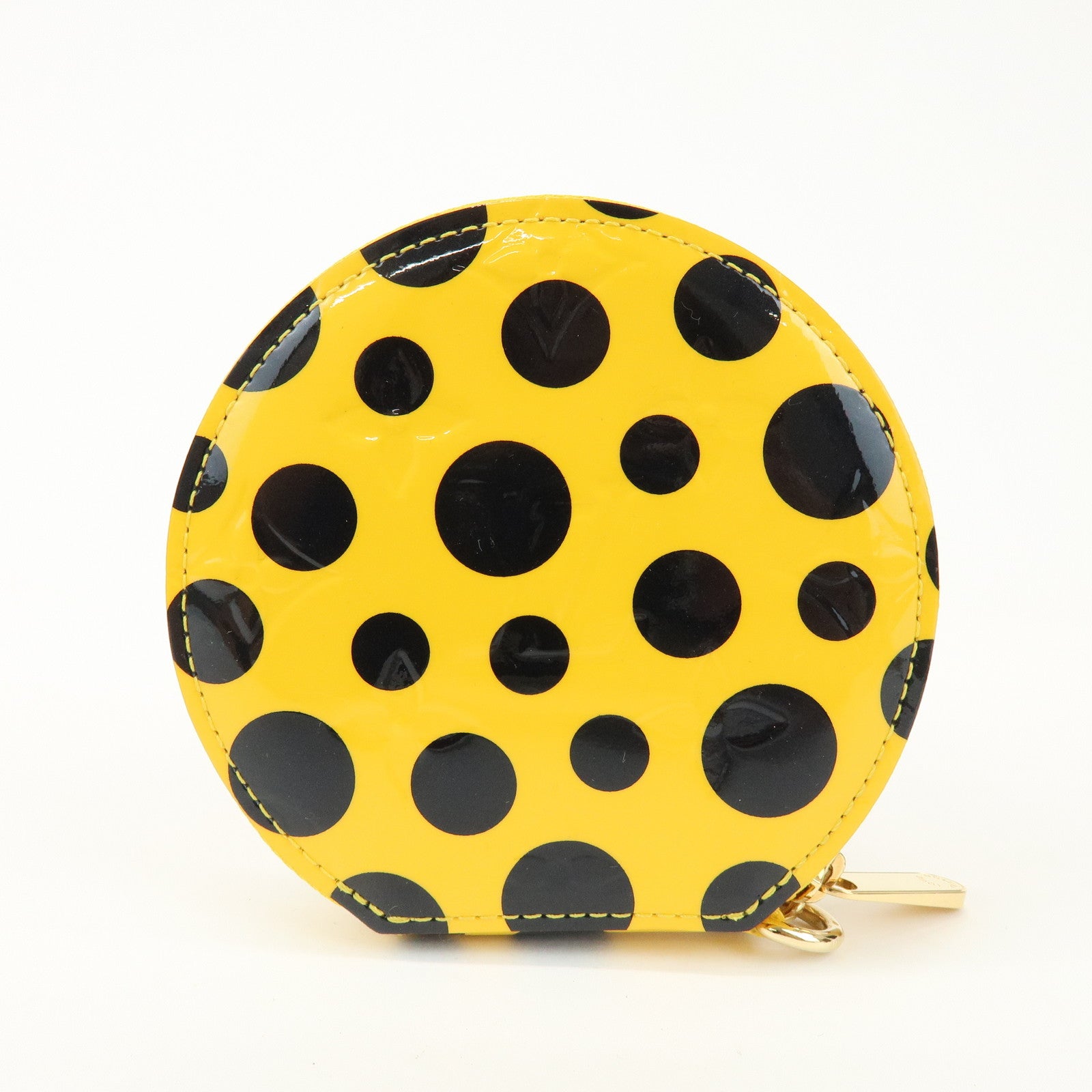 Louis Vuitton Vernis Yayoi Kusama Porte Monnaie Chapeau Coin M91569