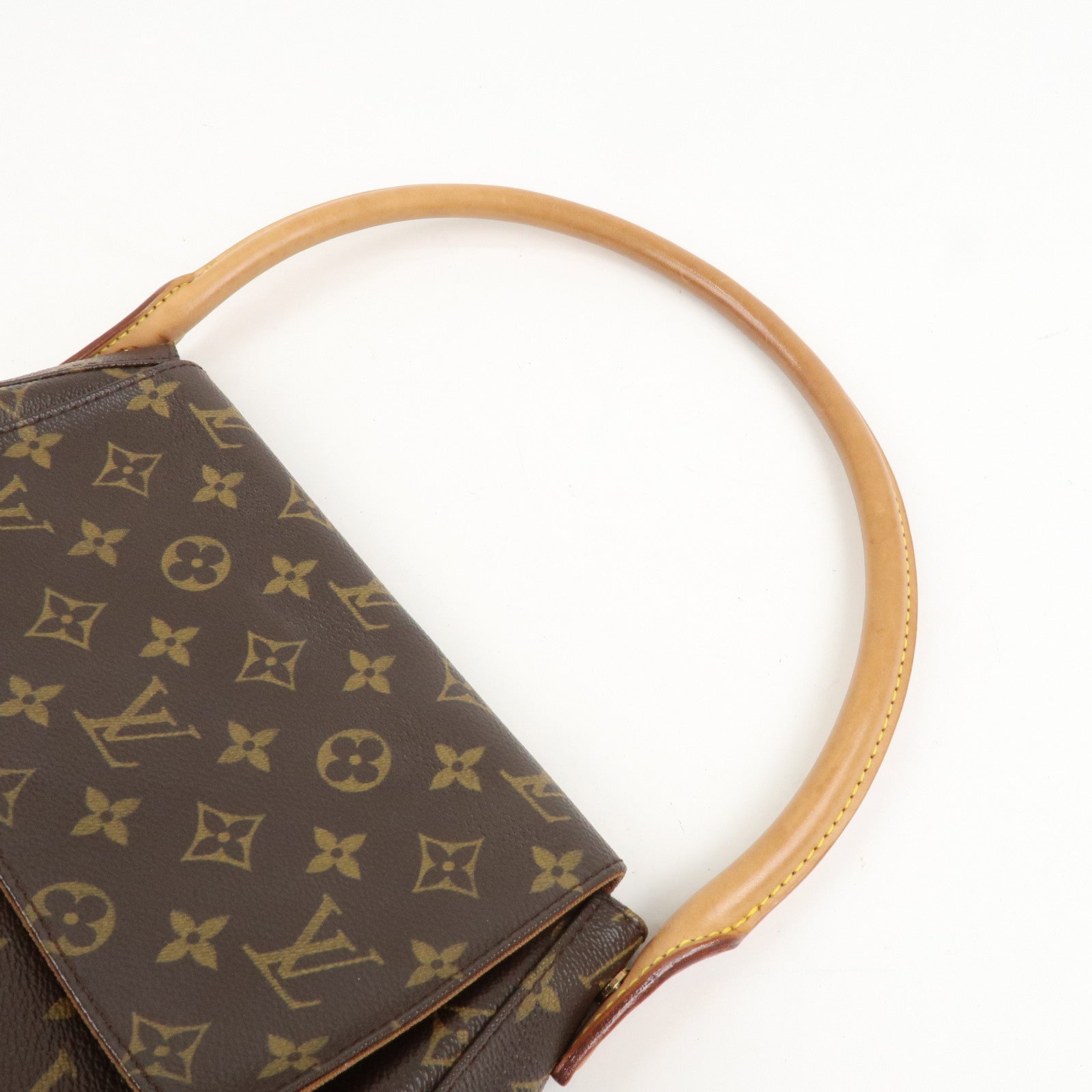 Louis Vuitton Monogram Mini Looping Shoulder Bag Brown M51147