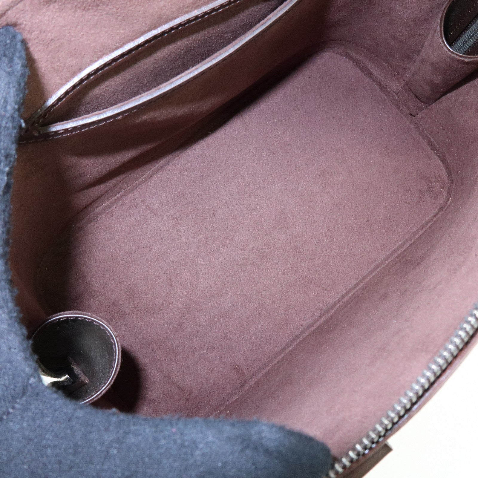 Louis Vuitton Epi Leather Alma Hand Bag Mocha Brown M5214D