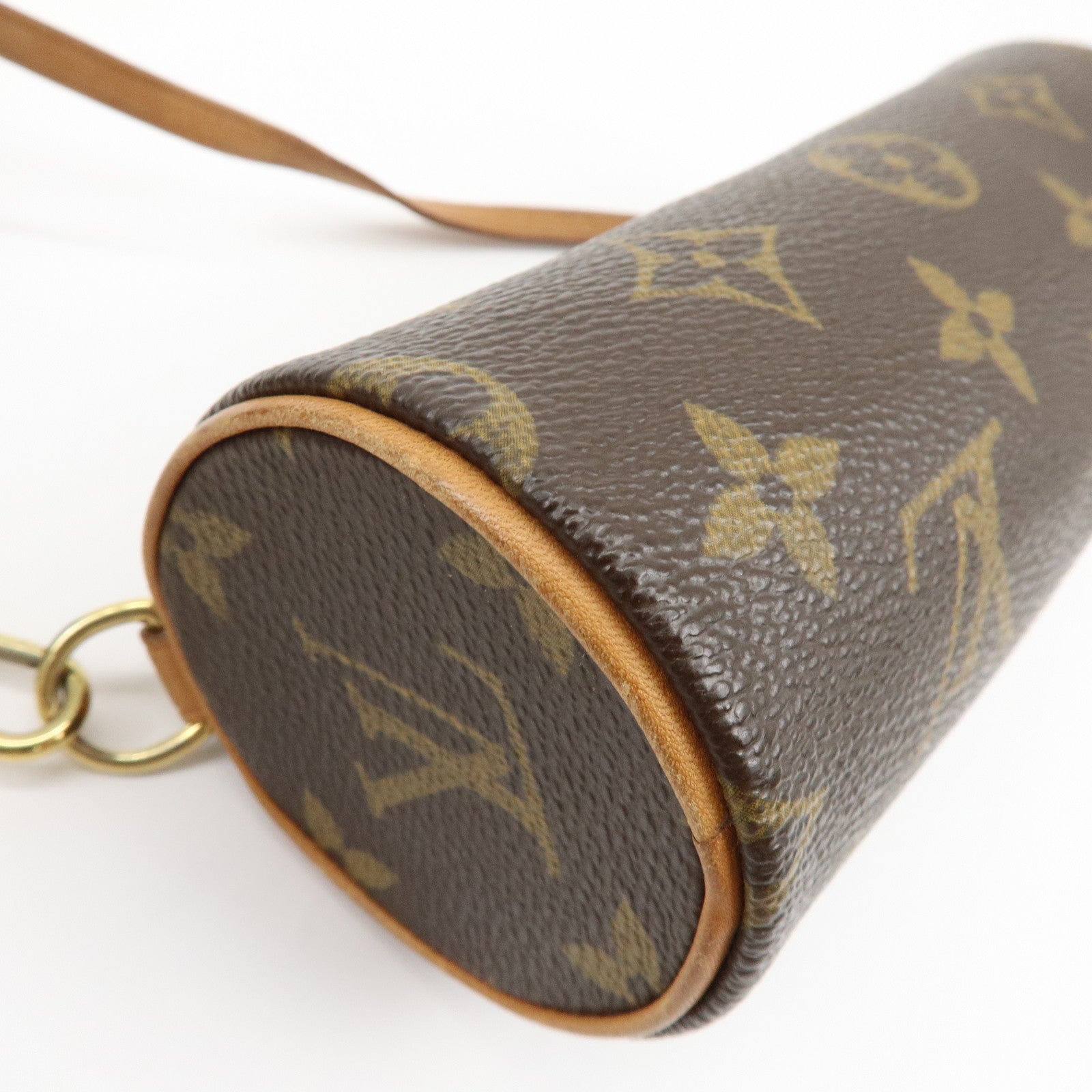 Louis Vuitton Monogram Mini Pouch for Papillon Bag Brown