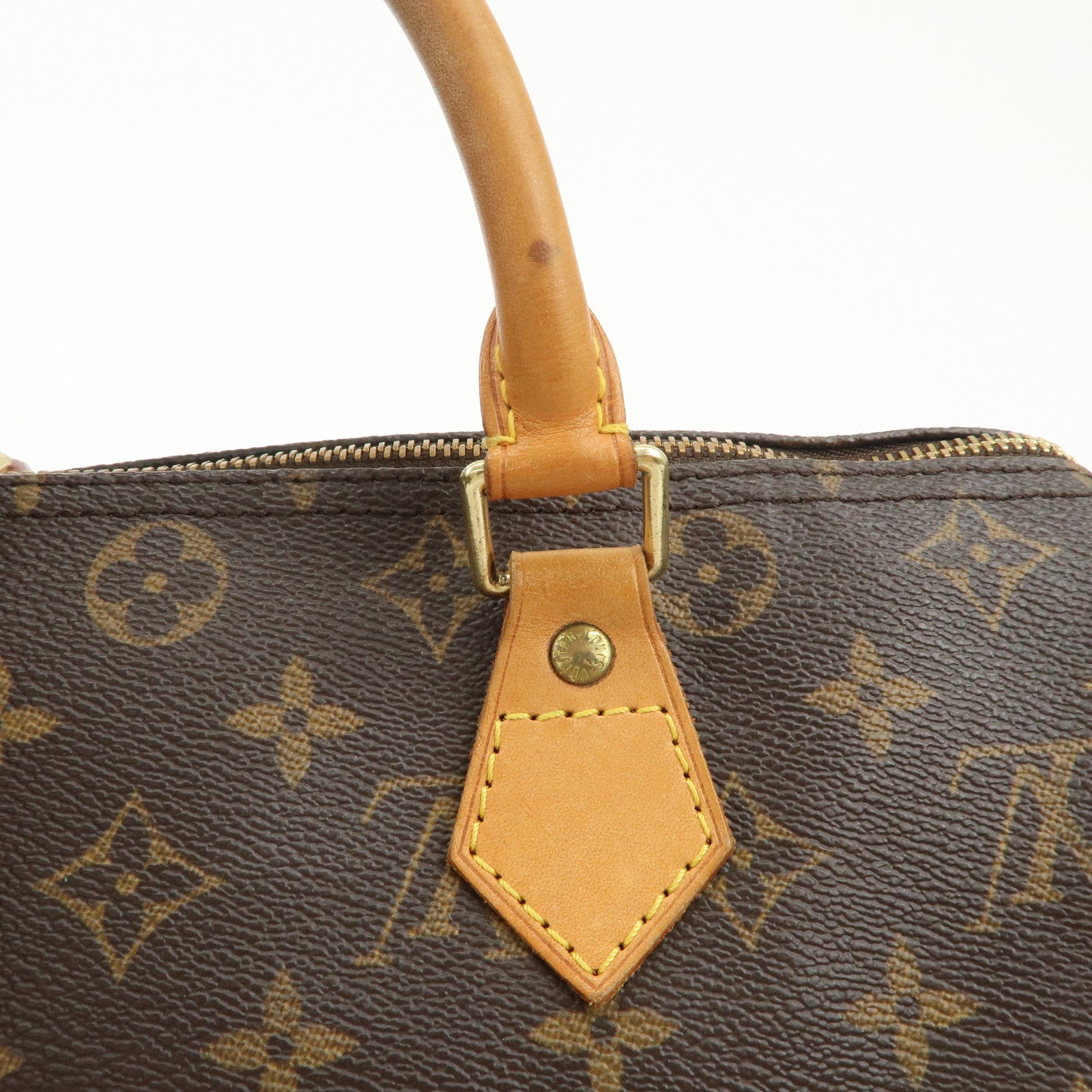 Louis Vuitton Monogram Speedy 30 Boston Bag Hand Bag Brown M41526