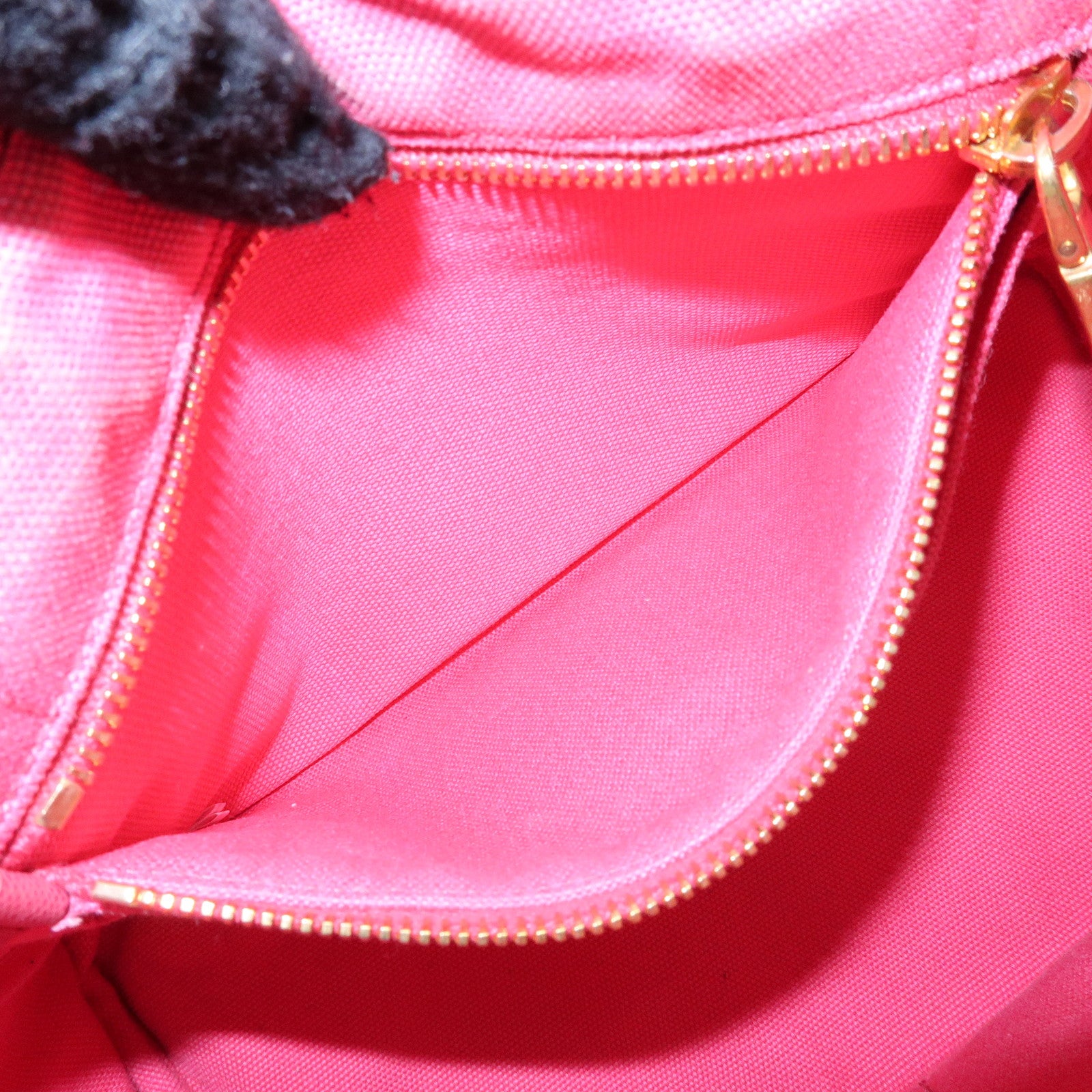 PRADA Canapa Mini Canvas 2Way Bag Hand Bag Pink 1BG439