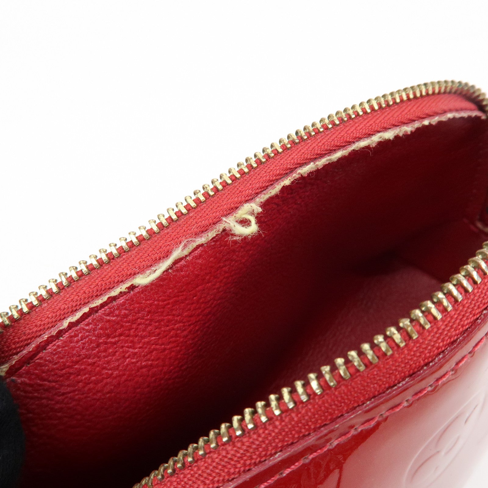 Louis Vuitton Monogram Vernis Pochette Cosmetic PM Pouch M91496