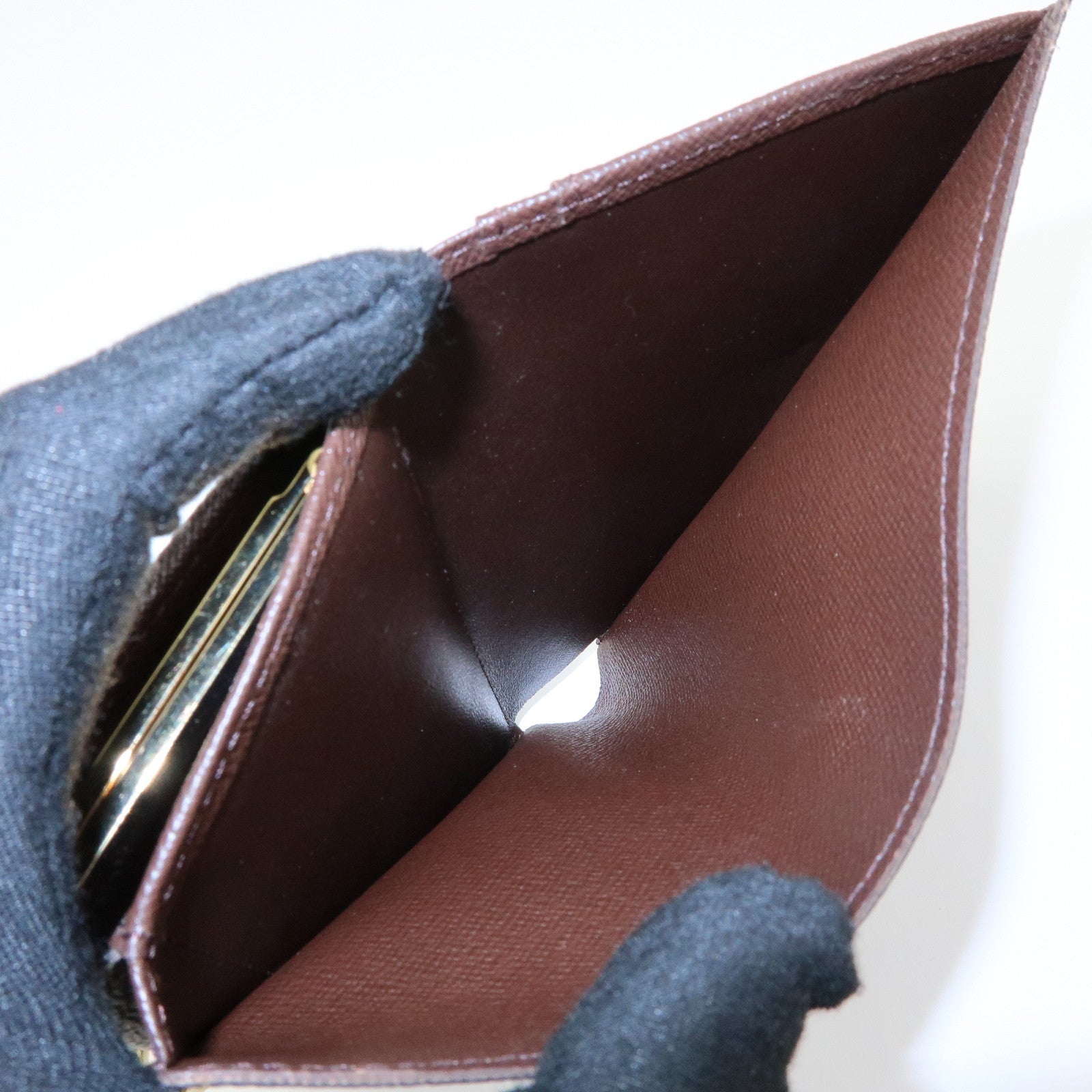 Louis Vuitton Damier Porte Monnaie Billets Viennois Wallet M61664