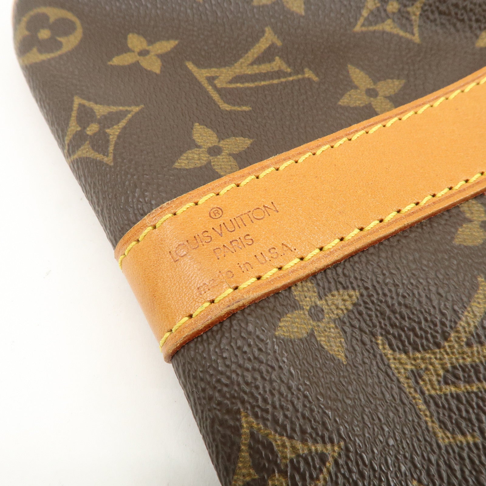 Louis Vuitton Monogram Keep All Bandouliere 45 Boston Bag M41418