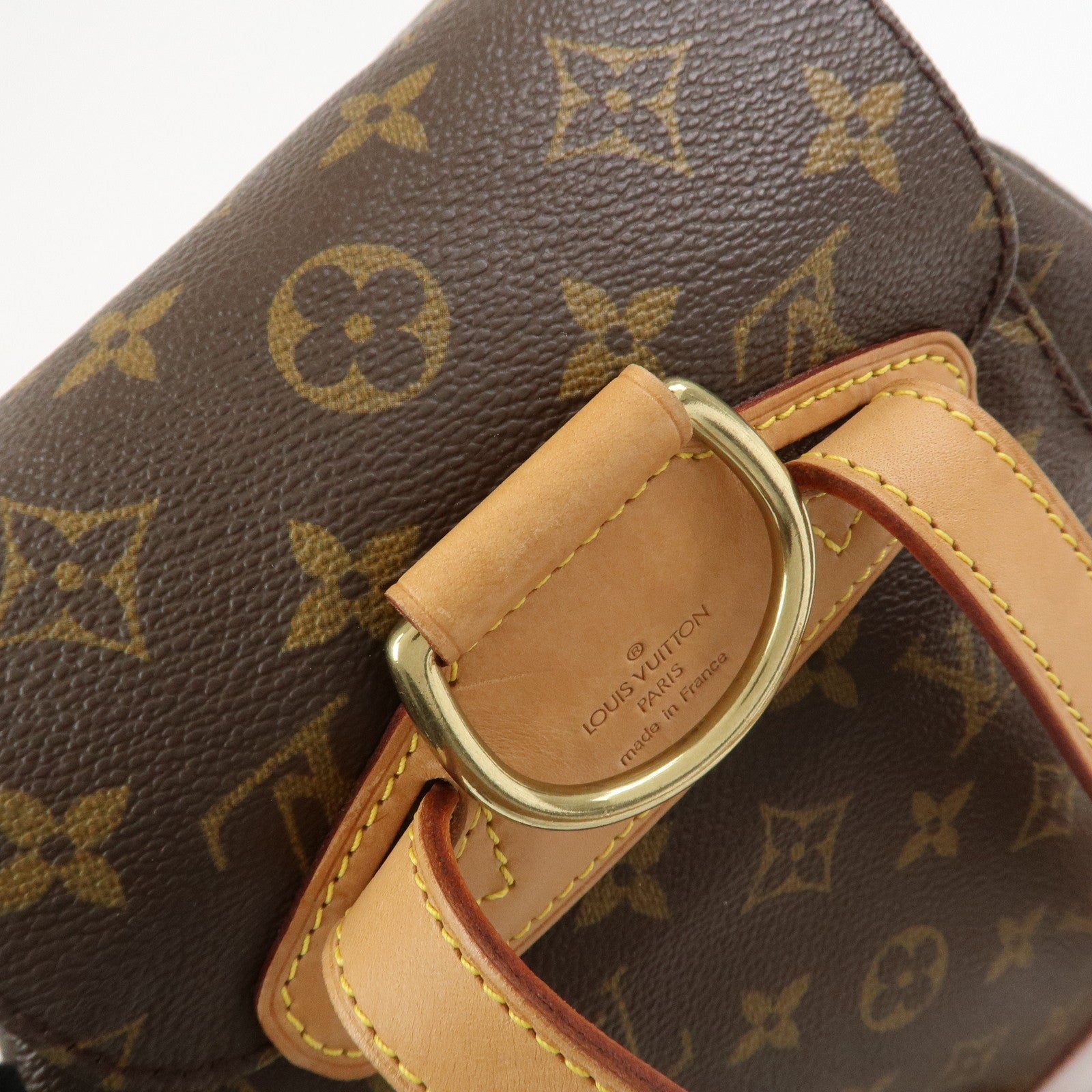 Louis Vuitton Monogram Montsouris MM Backpack Brown M51136