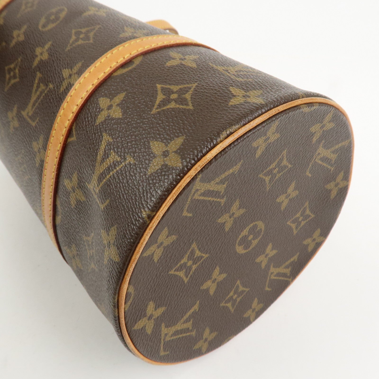Louis Vuitton Monogram Papillon 30 Hand Bag New Style Brown M51385