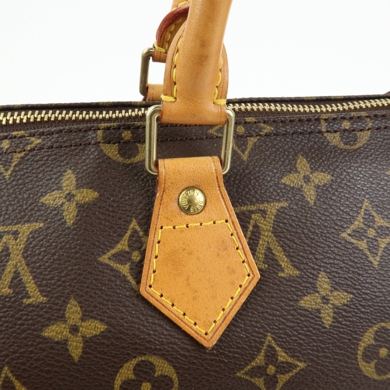 Louis Vuitton Monogram Speedy 35 Boston Bag Hand Bag M41524