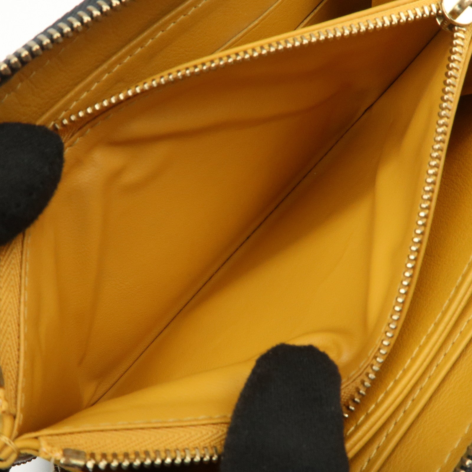 Louis Vuitton Monogram Denim Zippy Wallet Noir Black M95614