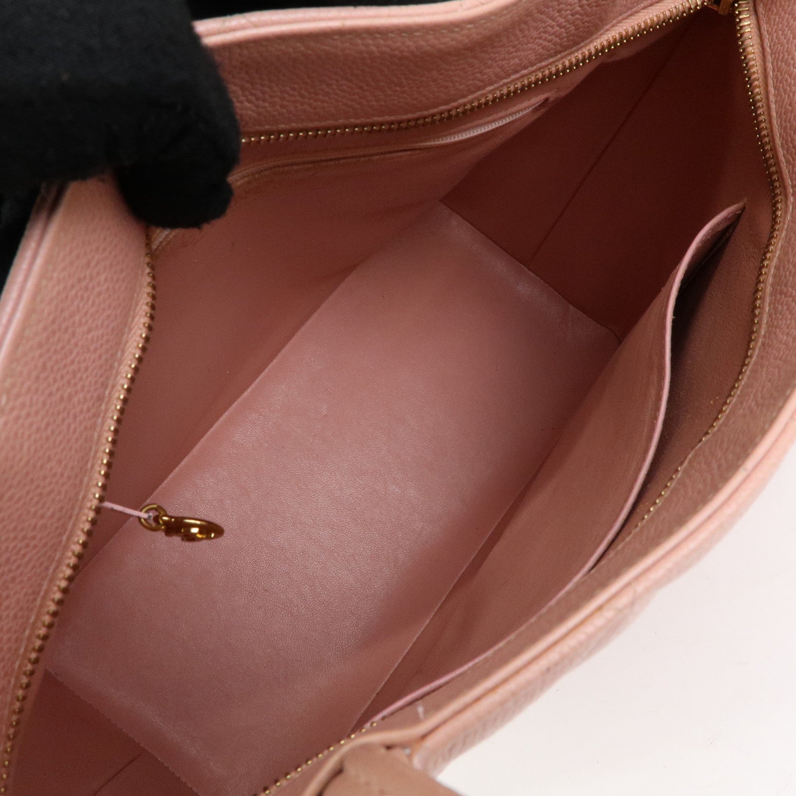 CHANEL Matelasse COCO Mark Medallion Tote Bag Hand Bag Pink A01804