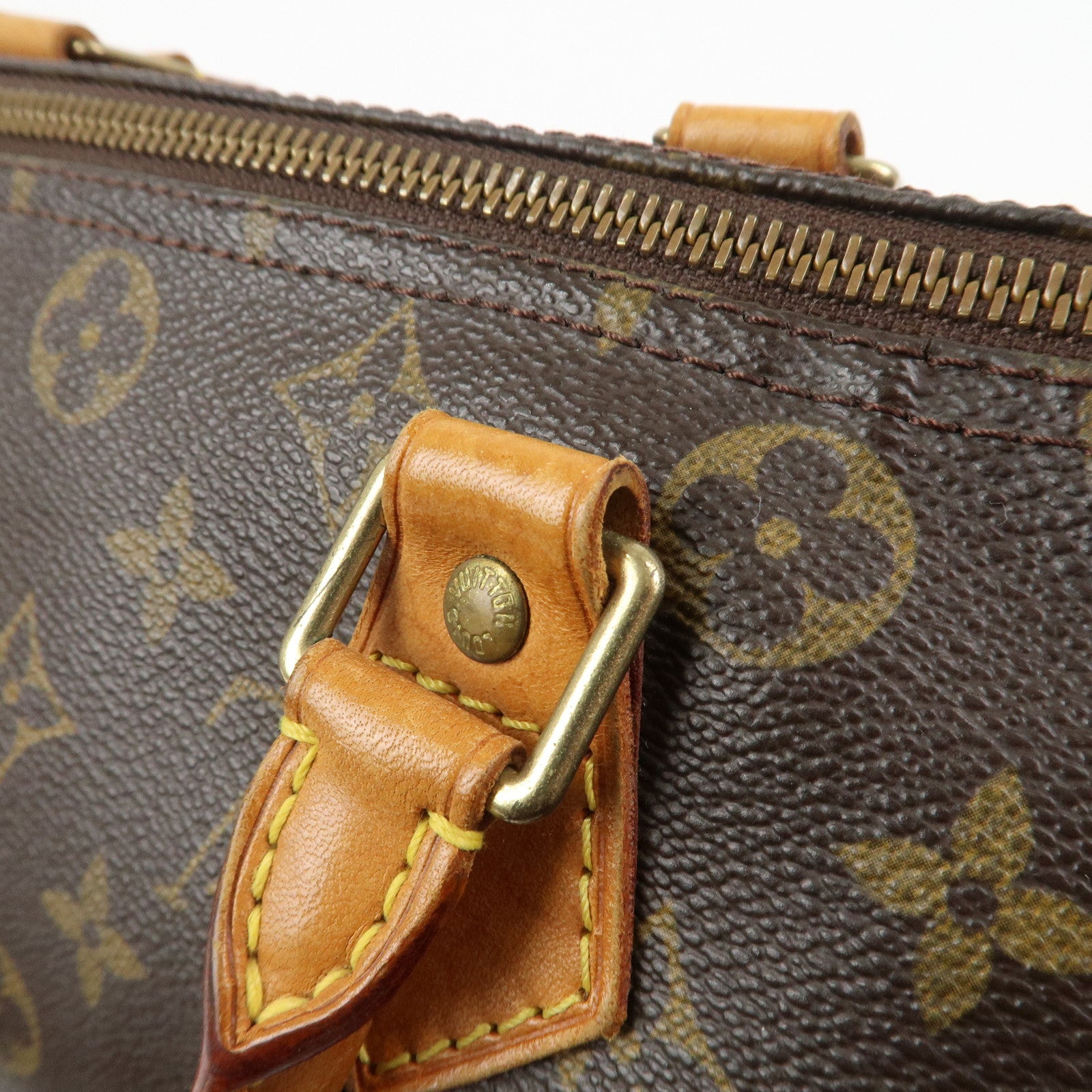 Louis Vuitton Monogram Speedy 30 Boston Bag Hand Bag Brown M41526