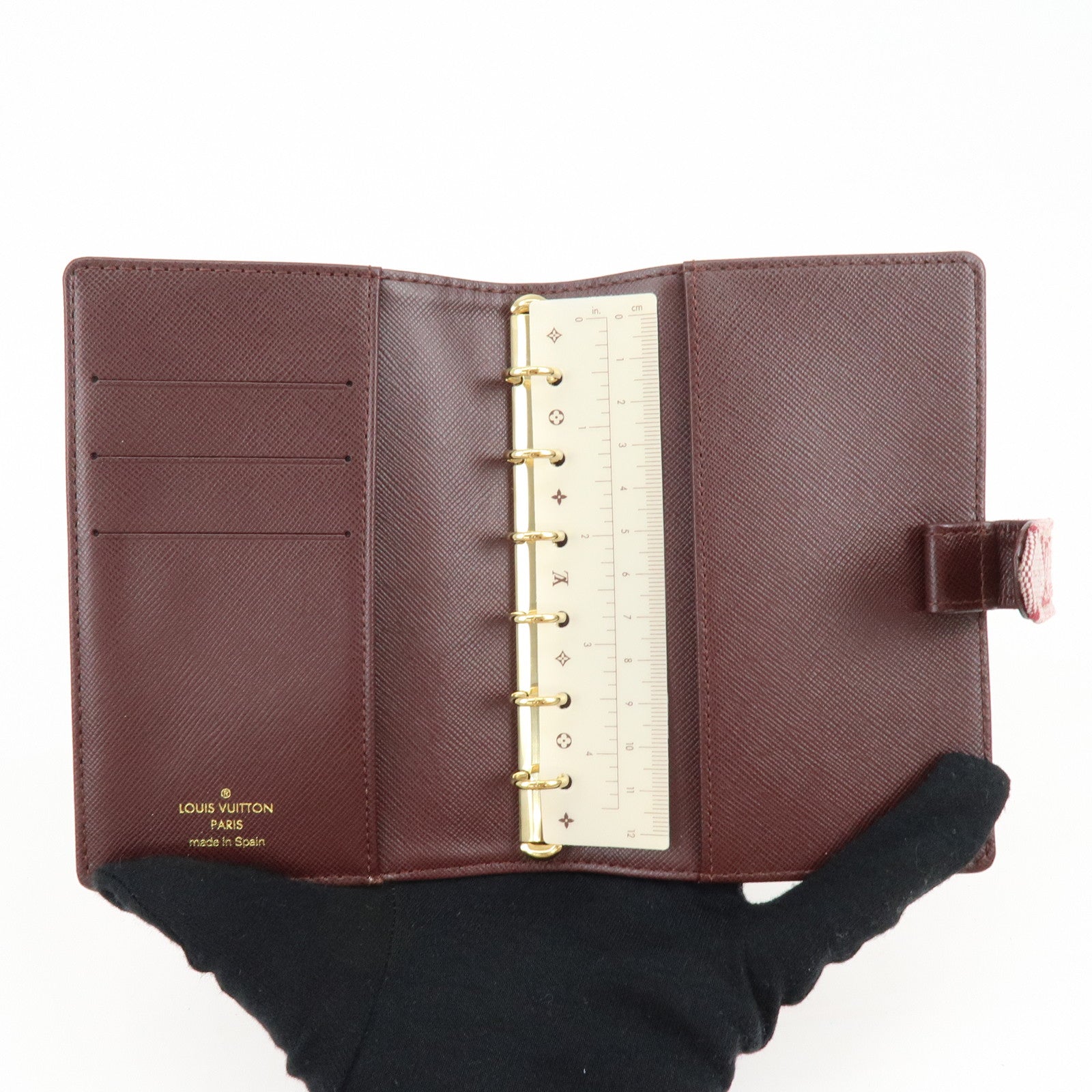 Louis Vuitton Monogram Mini Canvas Agenda PM Planner Cover R20912