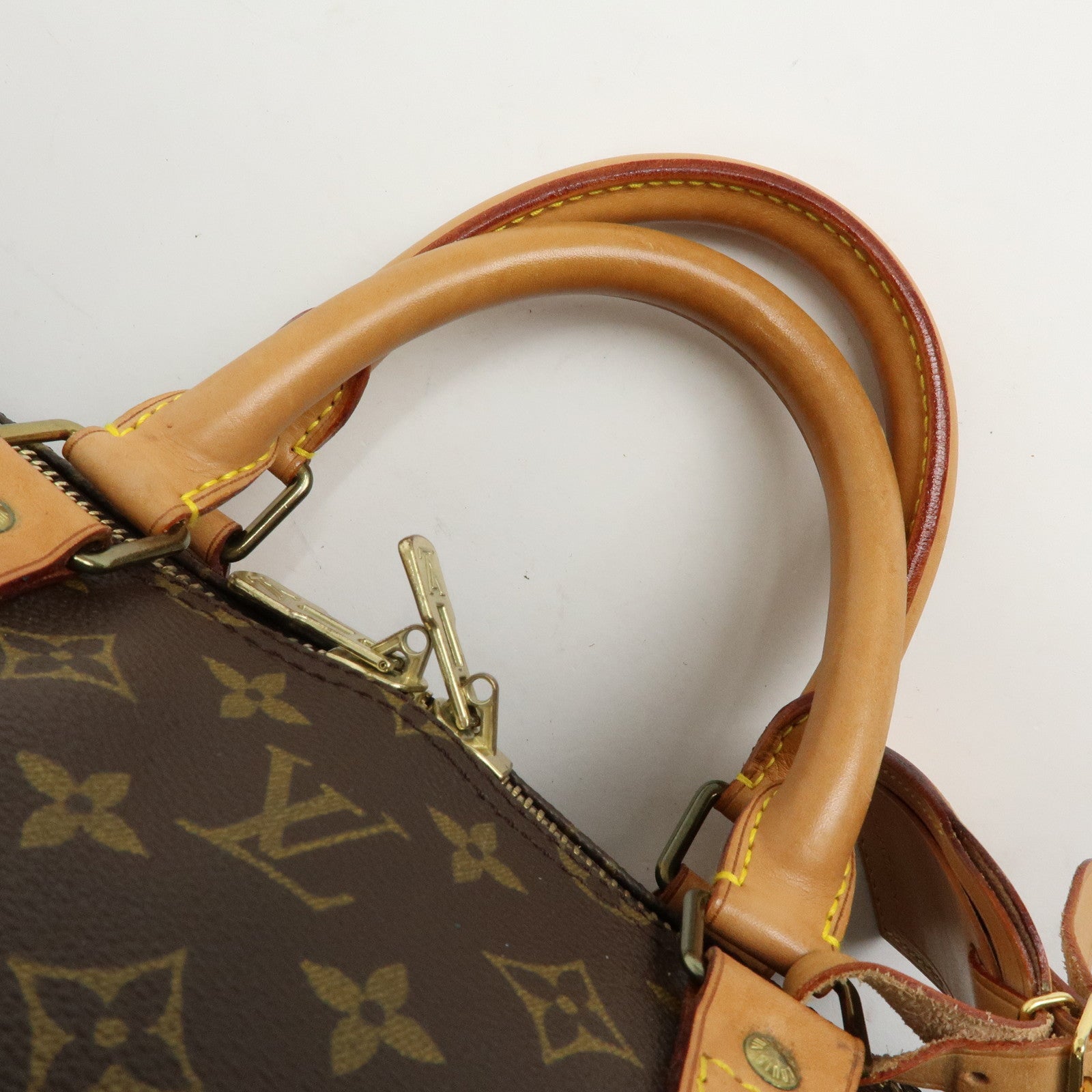 Louis Vuitton Monogram Keep All Bandouliere 55 Boston Bag M41414