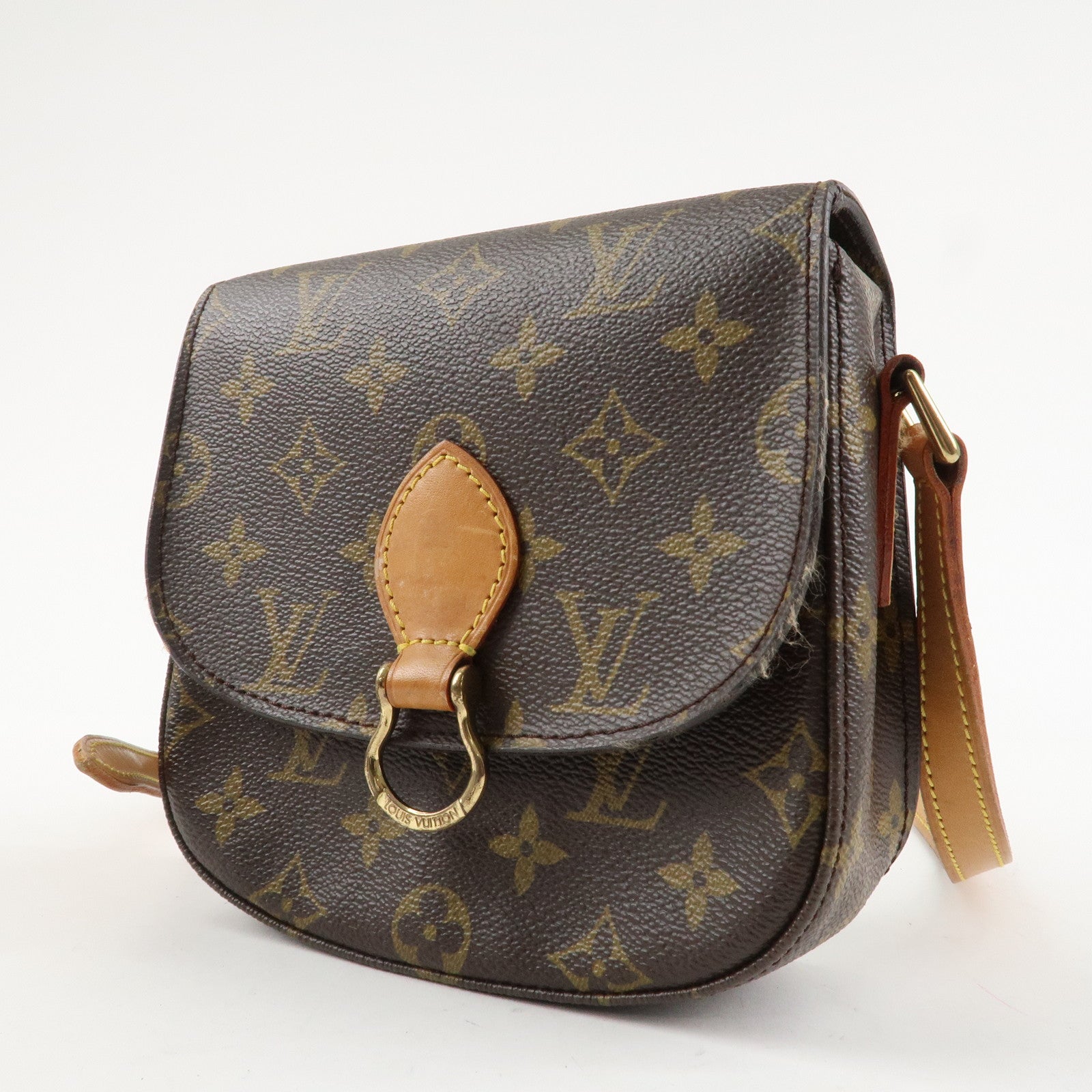 Louis Vuitton Monogram Mini Saint Cloud PM Shoulder Bag M51244 Used