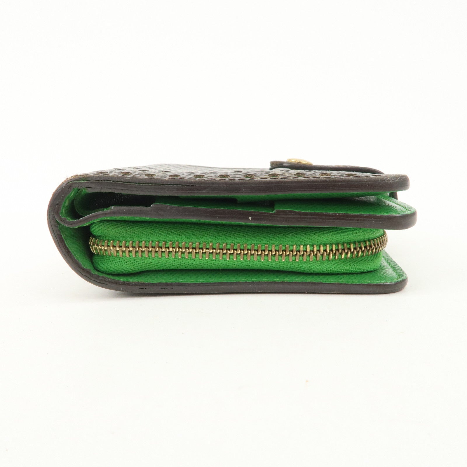 Louis Vuitton Monogram Perfore Compact Zip Bi-fold Wallet M95218
