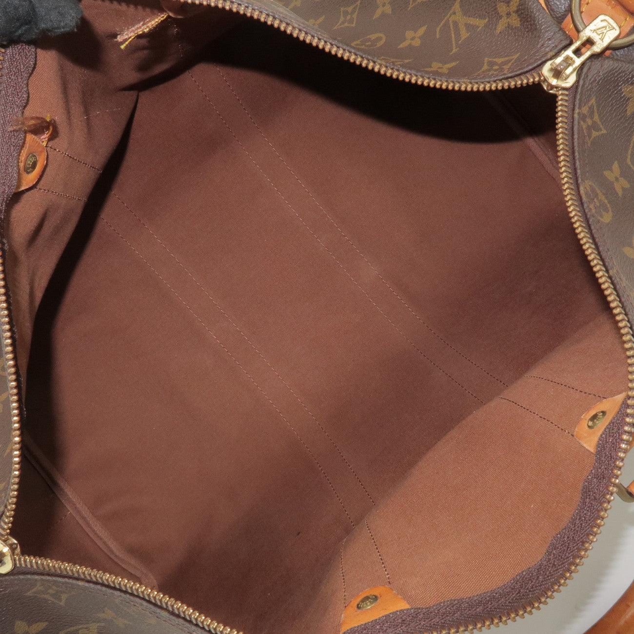 Louis Vuitton Monogram Keep All Bandouliere 45 Boston Bag M41418