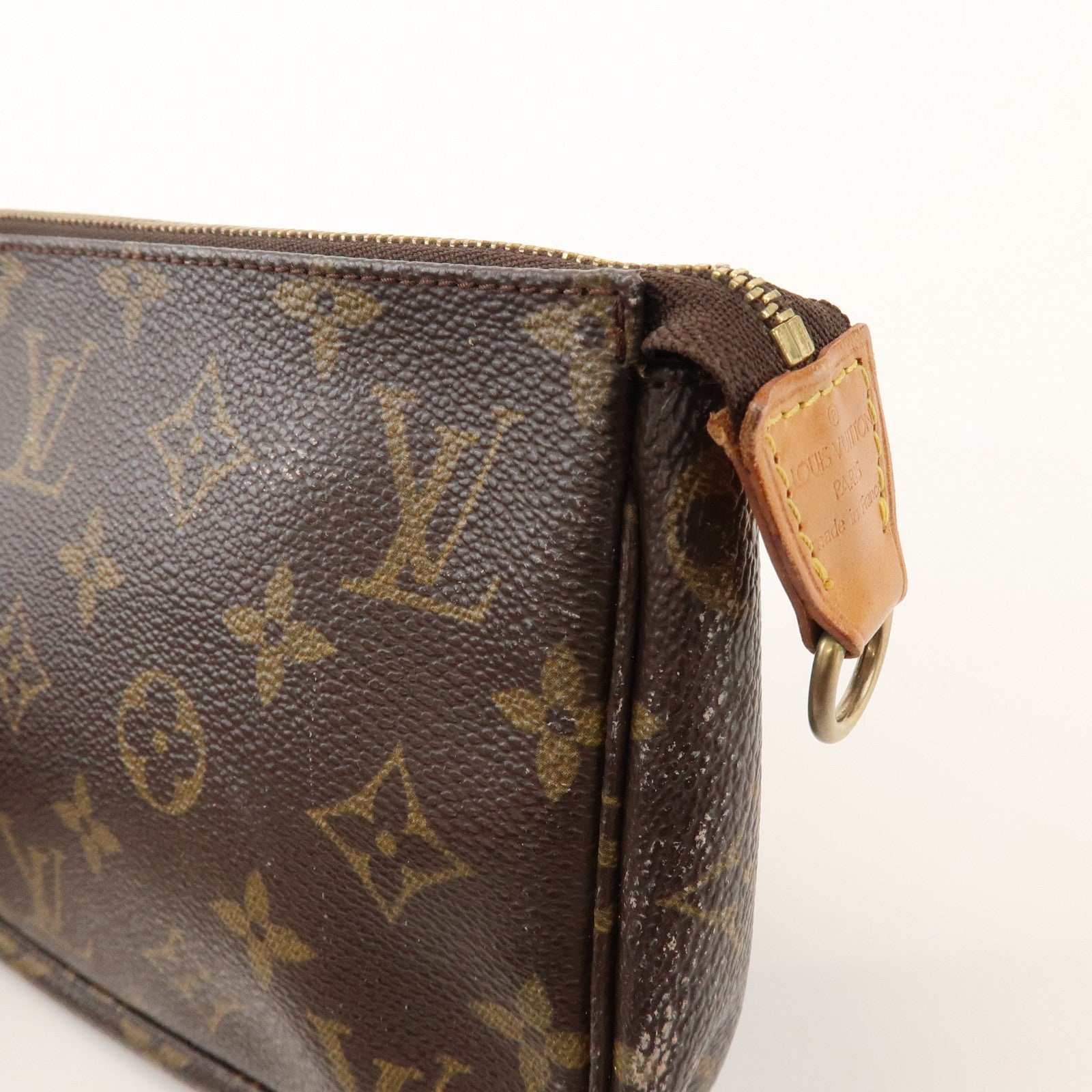 Louis Vuitton Monogram Pochette Accessoires Pouch Hand Bag M51980