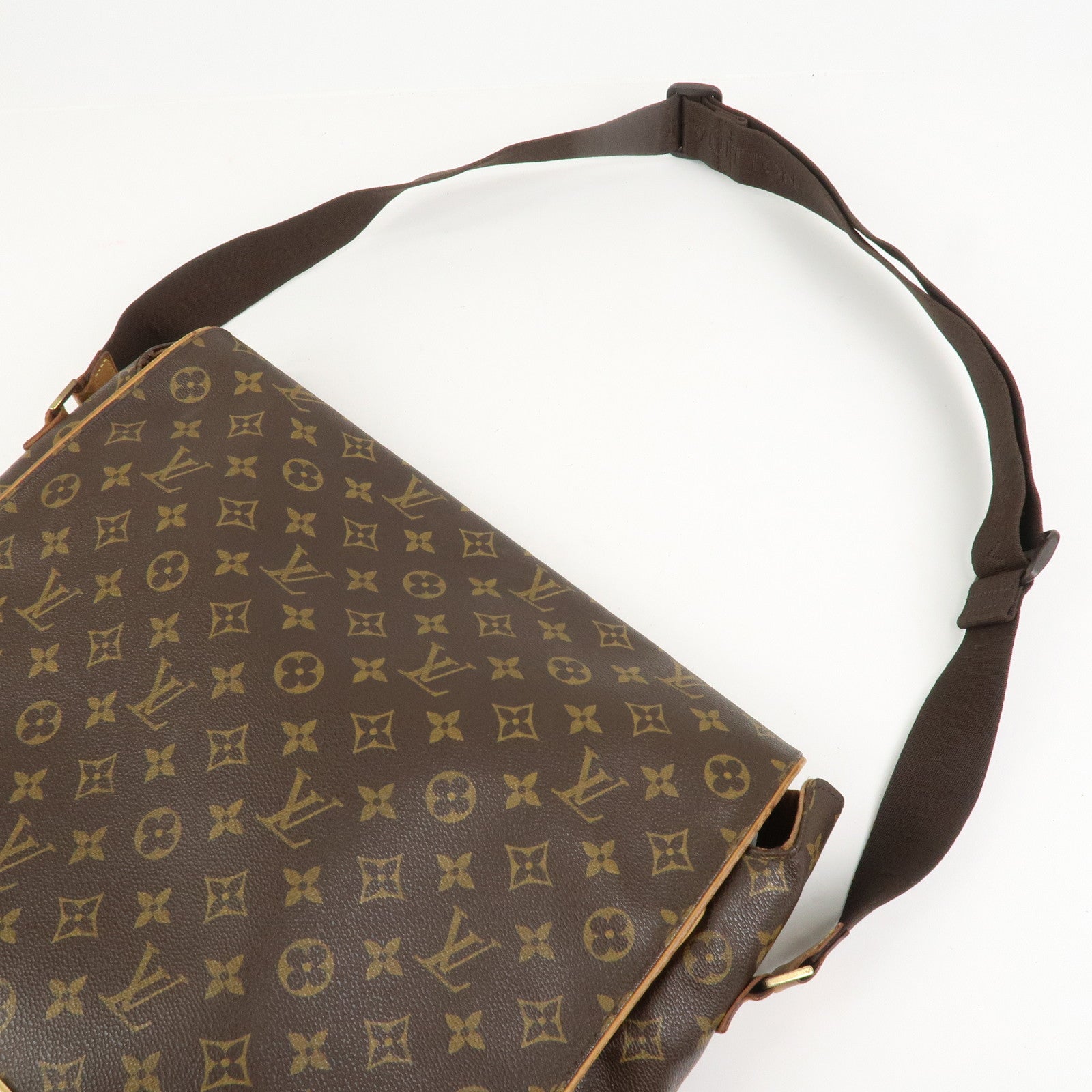 Louis Vuitton Monogram Abbesses Messenger Bag Brown M45257